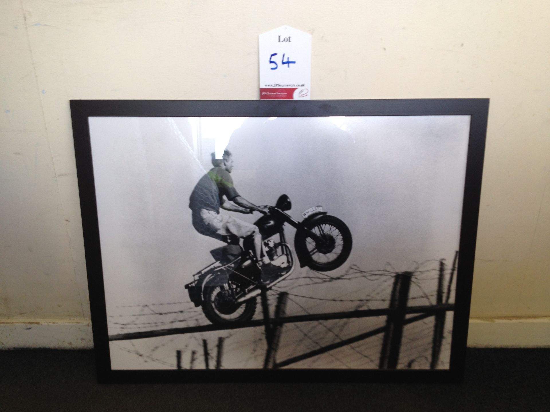 Steve McQueen - The Great Escape Framed Print Size: 87 x 66cm