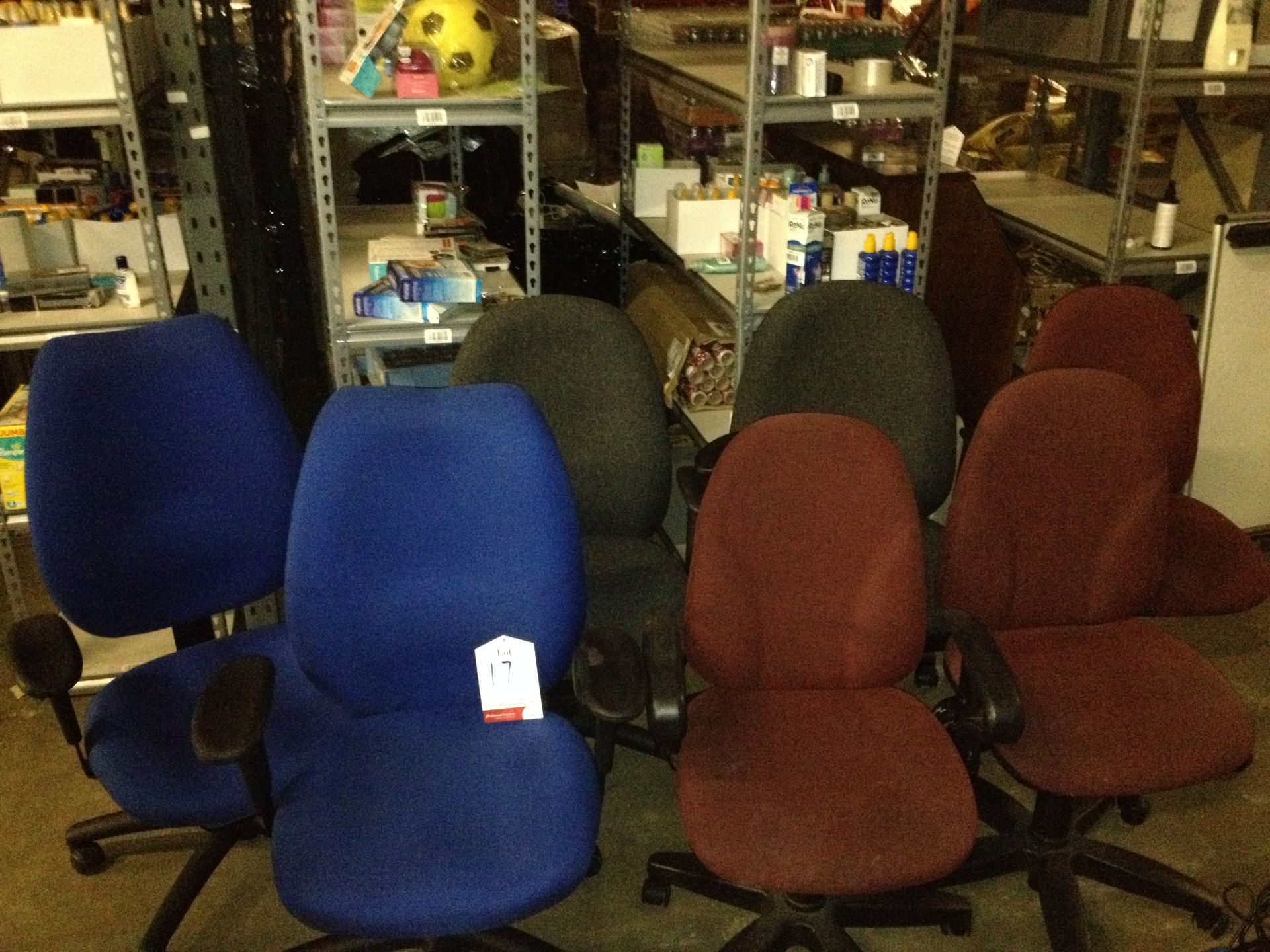 15 x Swivel Operator Chairs