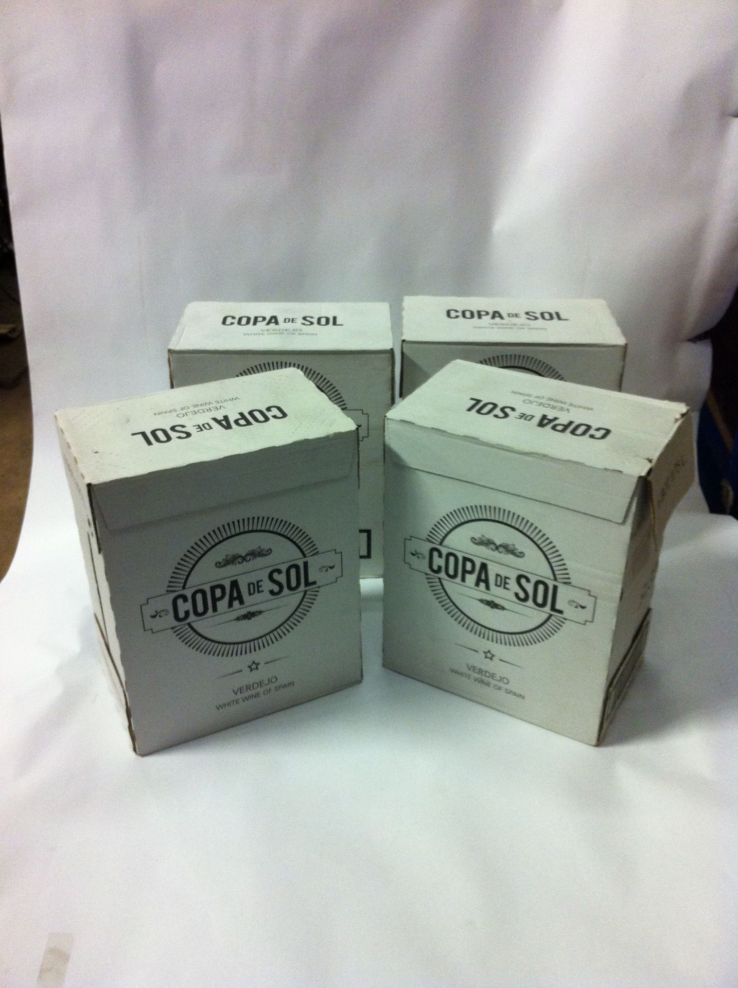 4 x Cases of (24 Bottles) Copa de Sol White Verdej