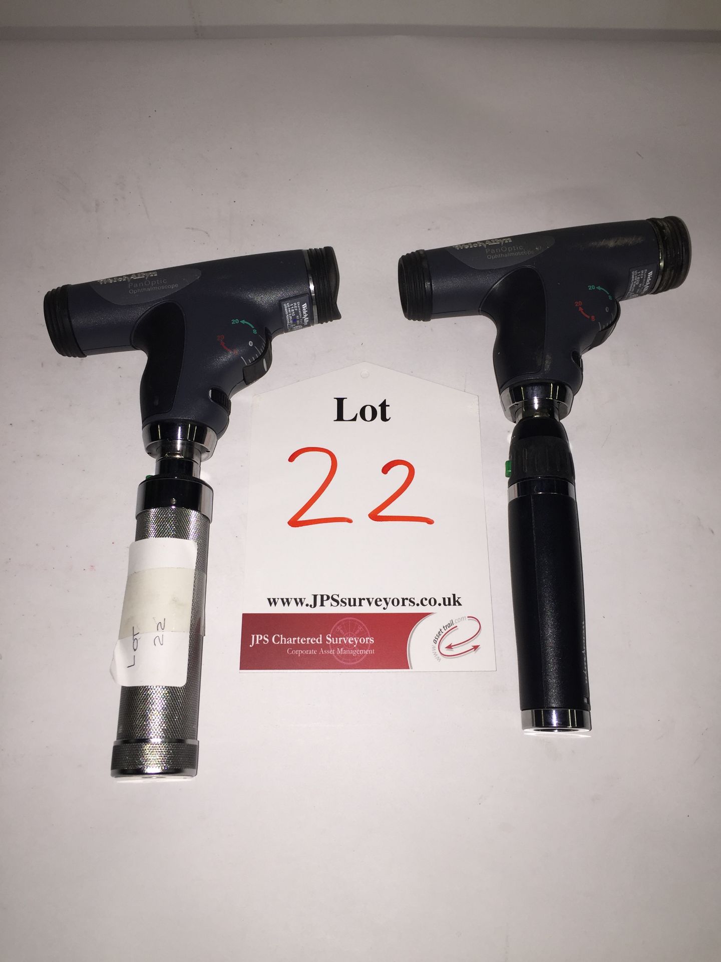 2 Welch Allyn PanOptic Ophthalmoscope, Ref-11810