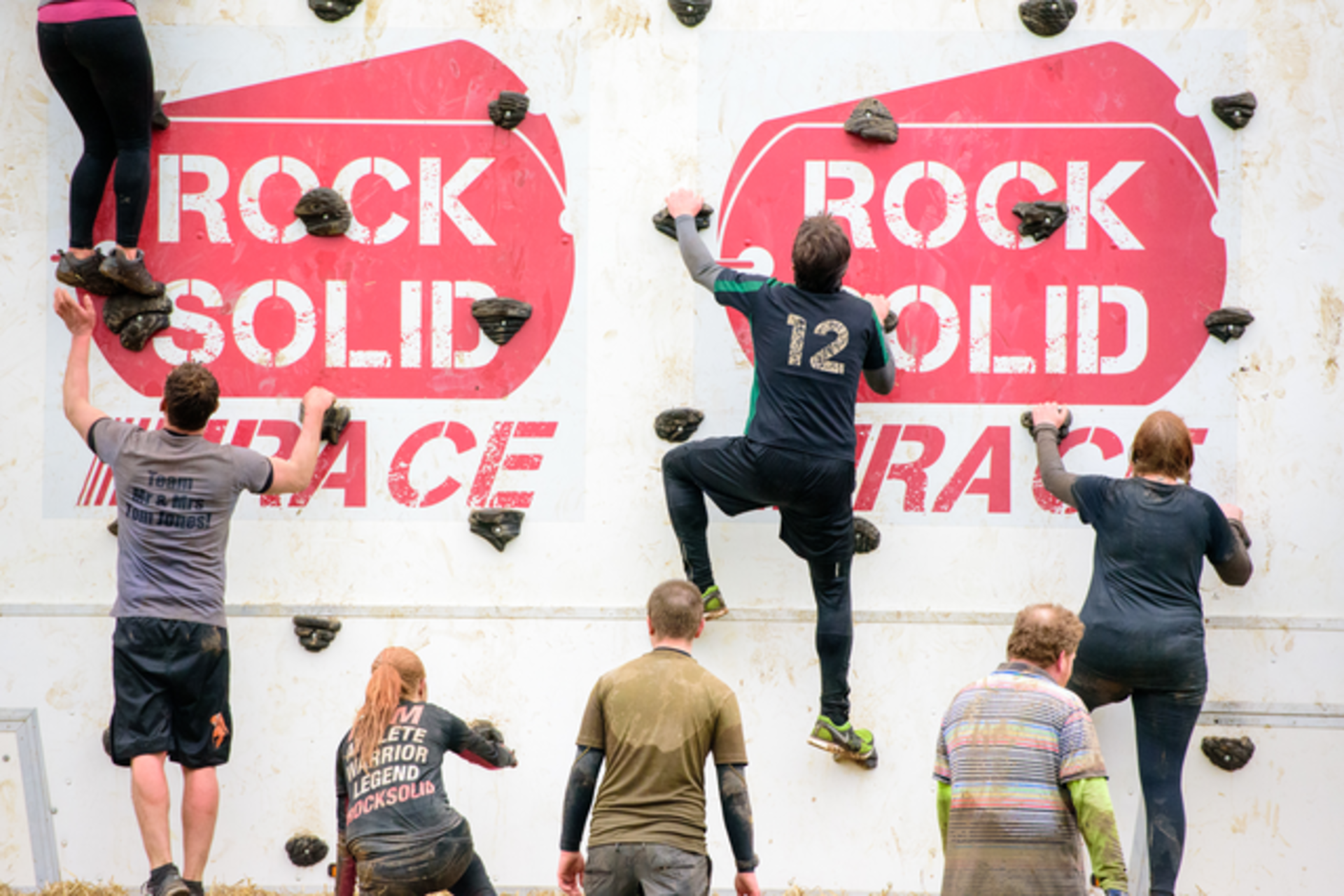 Rocksolid Race Wall of Glory double axle climbing wall trailer & clothing stock - Image 3 of 18