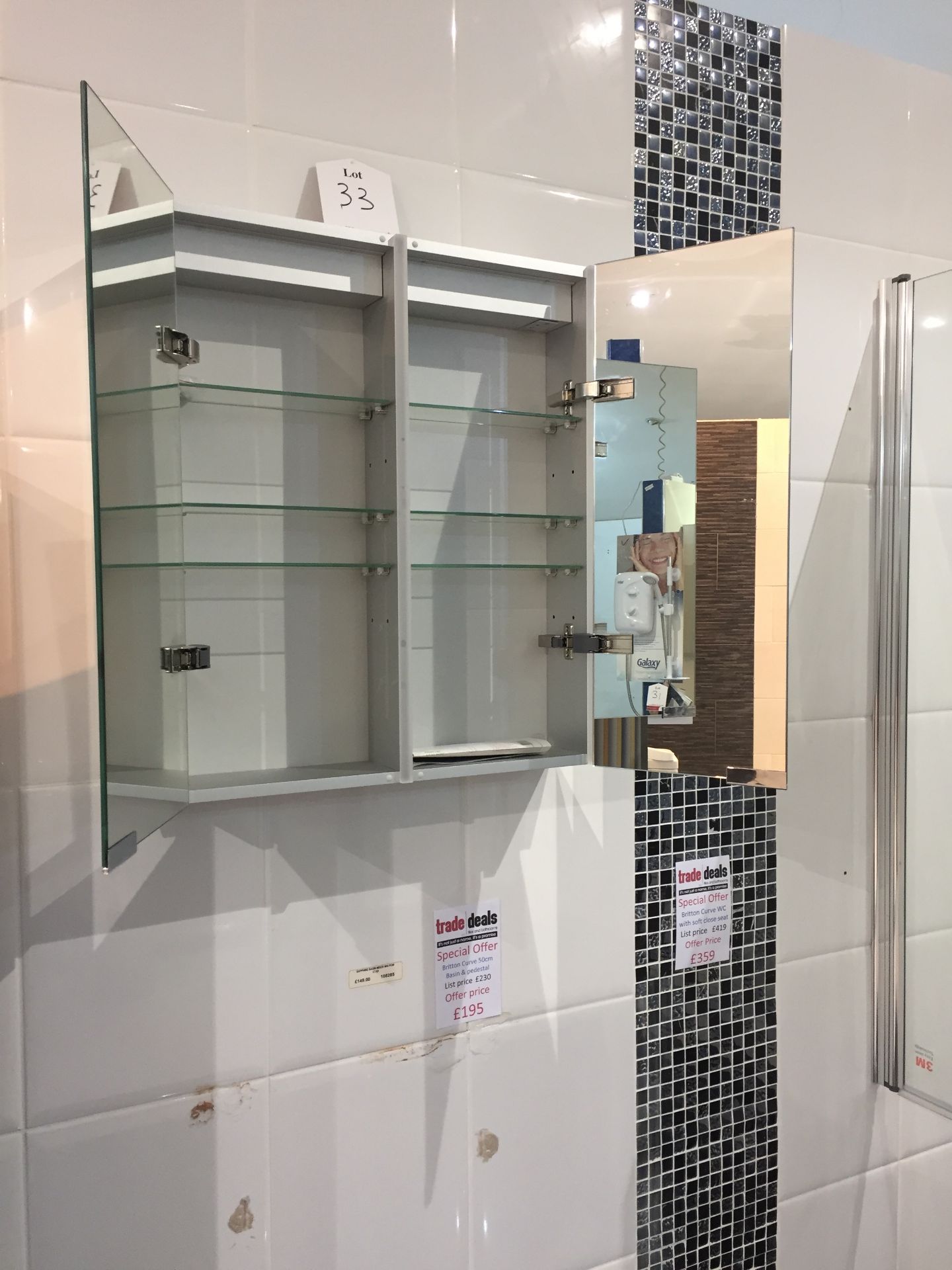 HIB Xenon 60 mirrored cabinet £589 reduced to £499 - Image 2 of 3