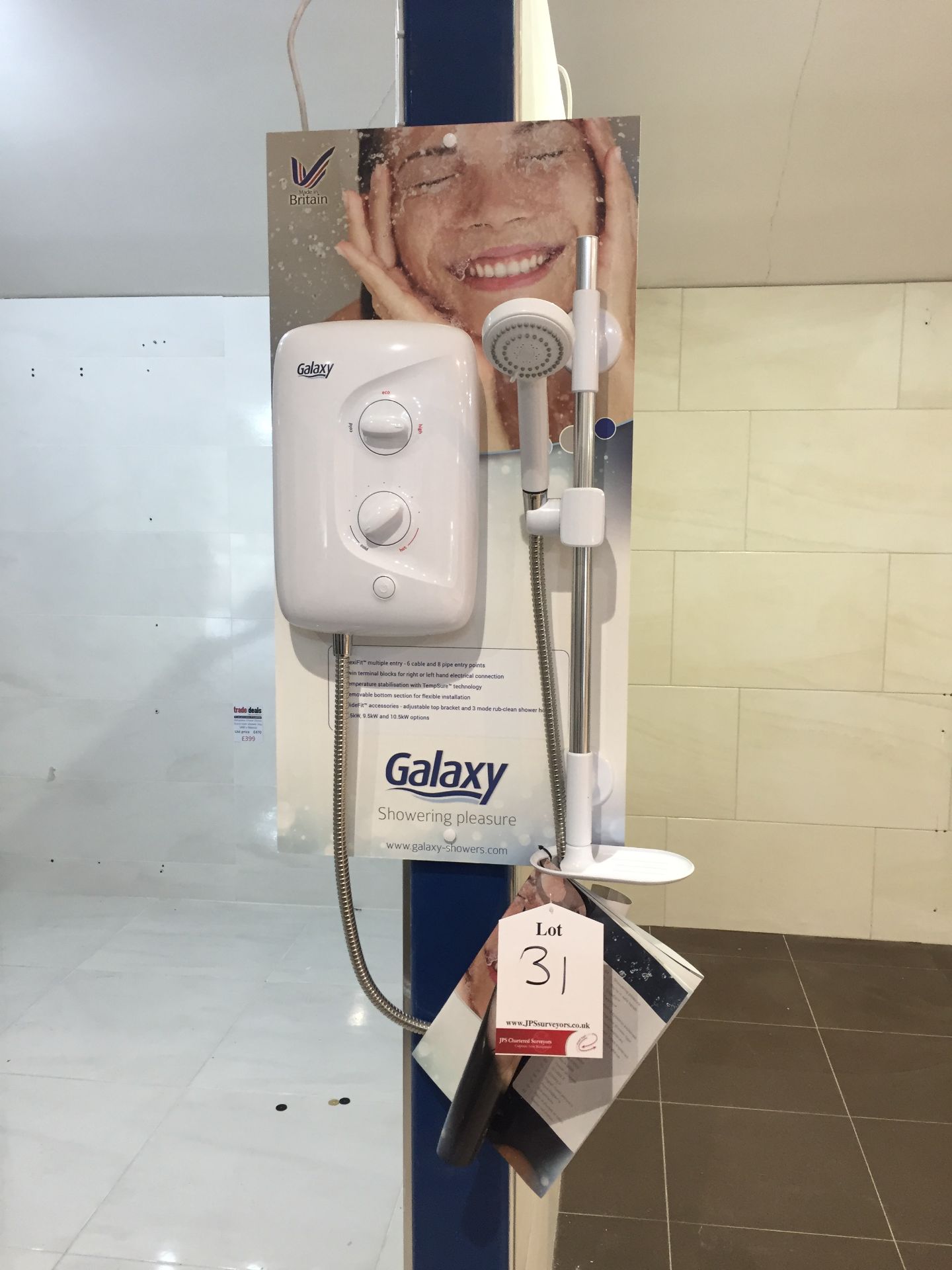 Galaxy electric shower unit