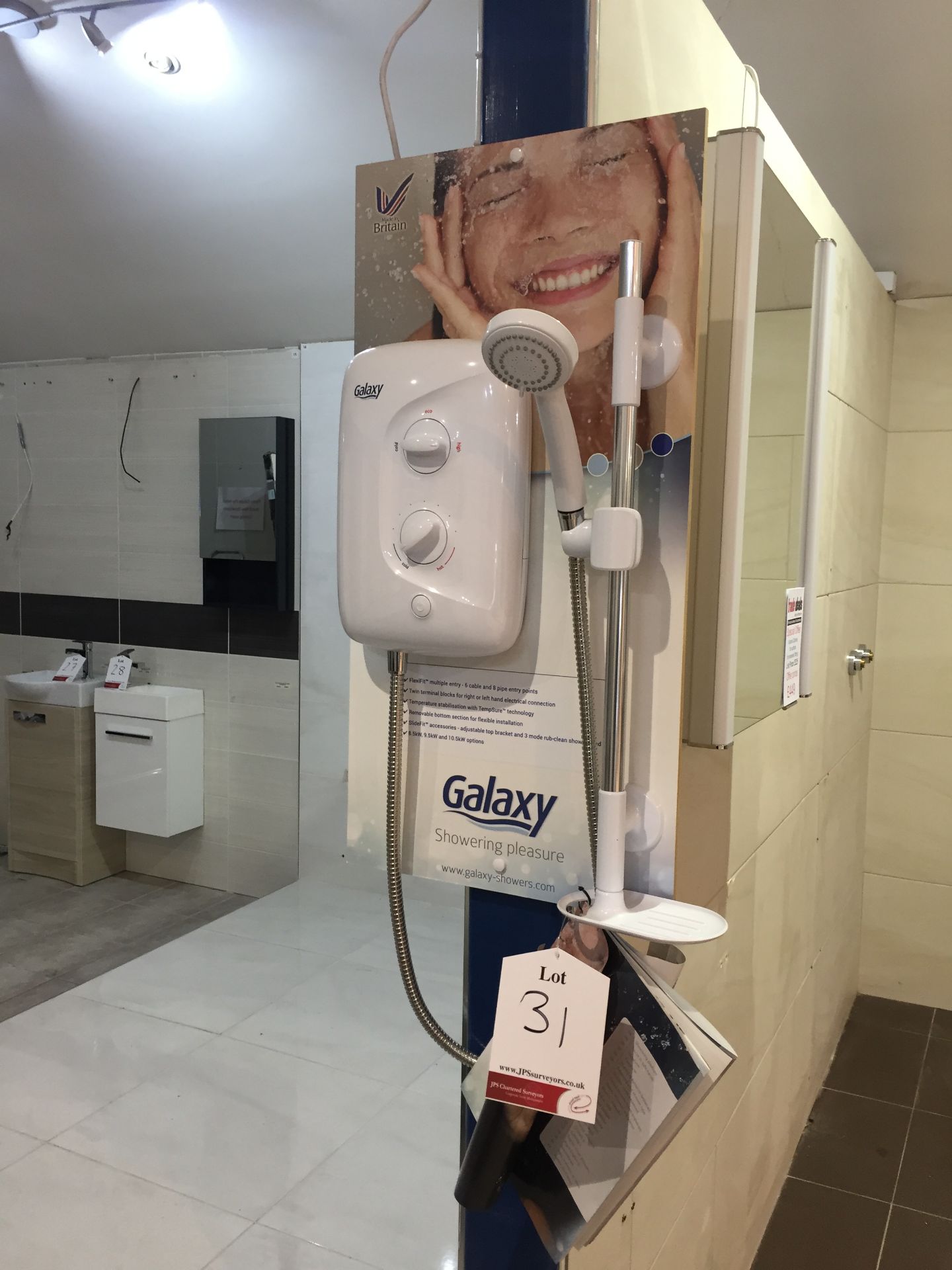 Galaxy electric shower unit - Image 2 of 2