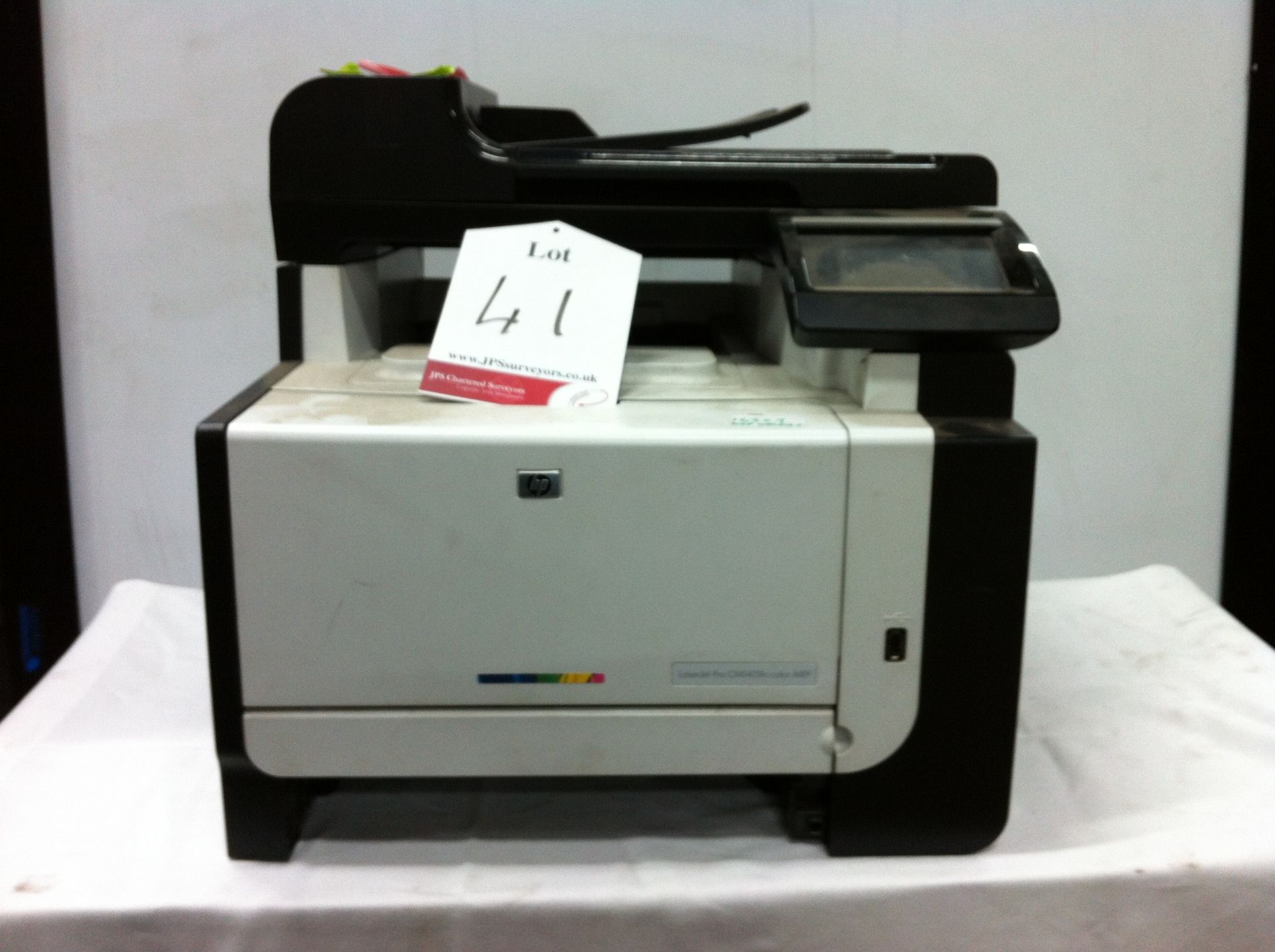 HP Laserjet CM1415FN Multi-Function Colour Laser Printer - Image 2 of 2