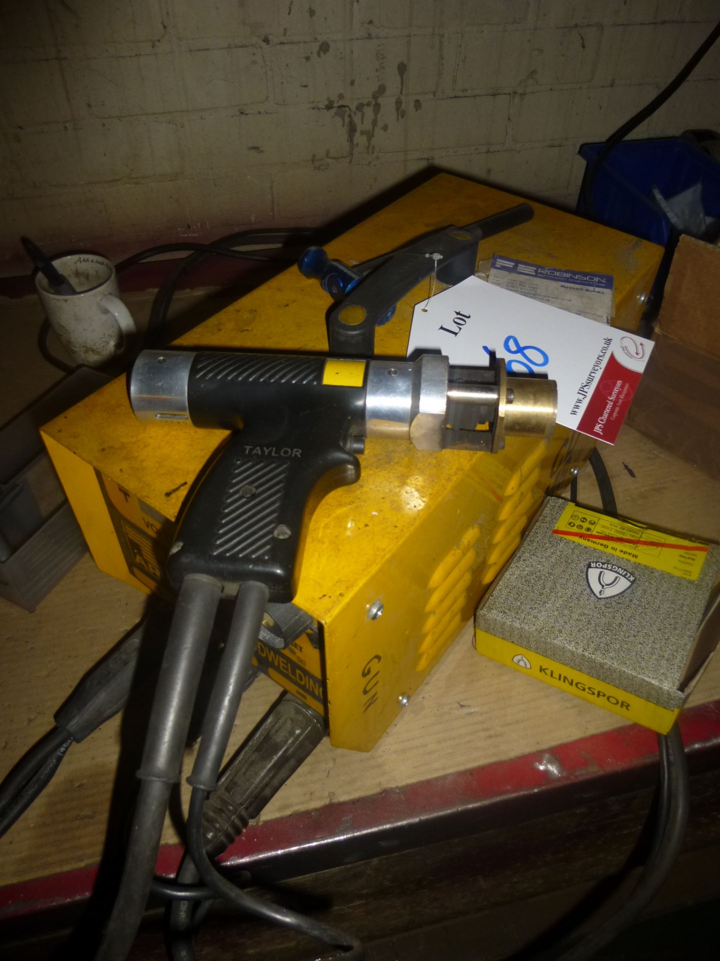 Taylor CD M8 Stud welding Arc welder - Image 2 of 2