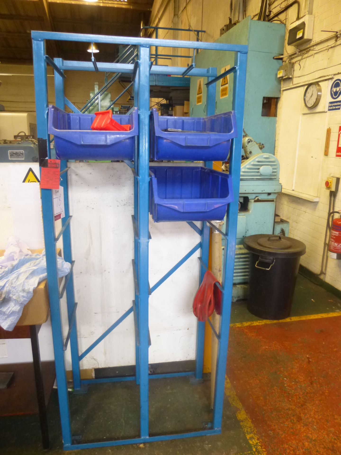 2 x Tote bin racks - Image 2 of 3