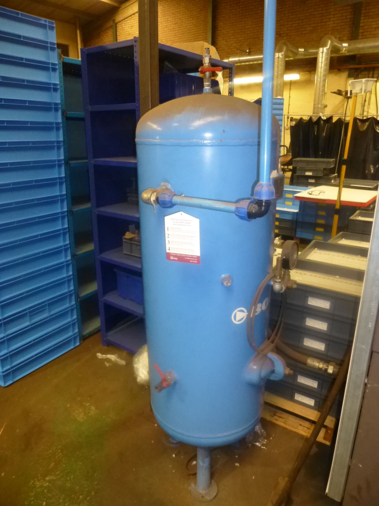 2007 | OKS pressurised tank - 16 bar 250L capacity