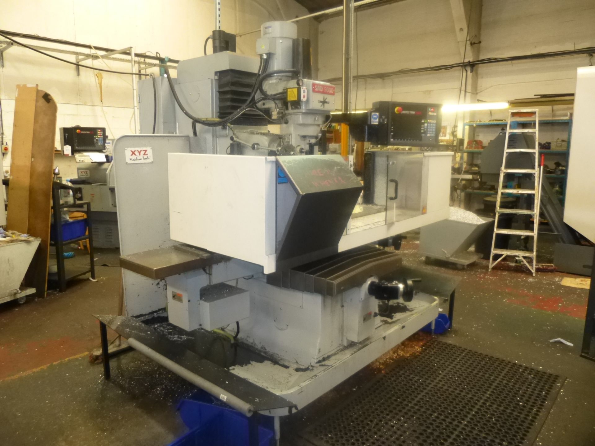 2012 | XYZ SMX5000 bed milling machine - Image 2 of 11