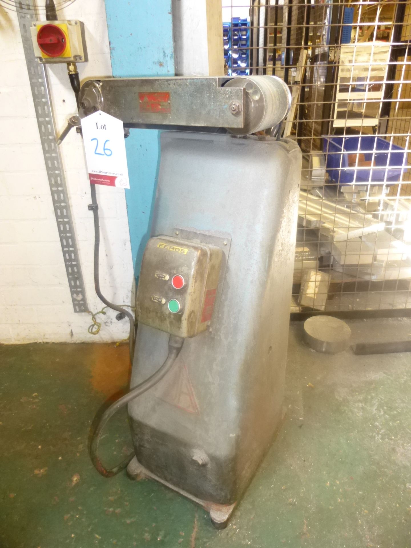 Bandfacer belt sander