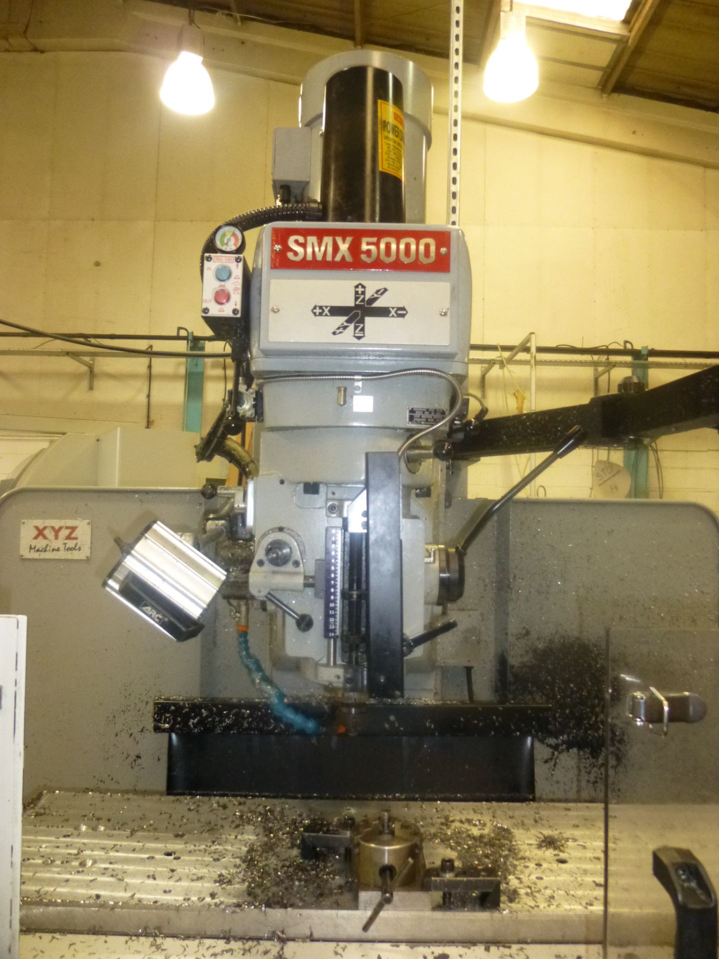 2012 | XYZ SMX5000 bed milling machine - Image 5 of 11