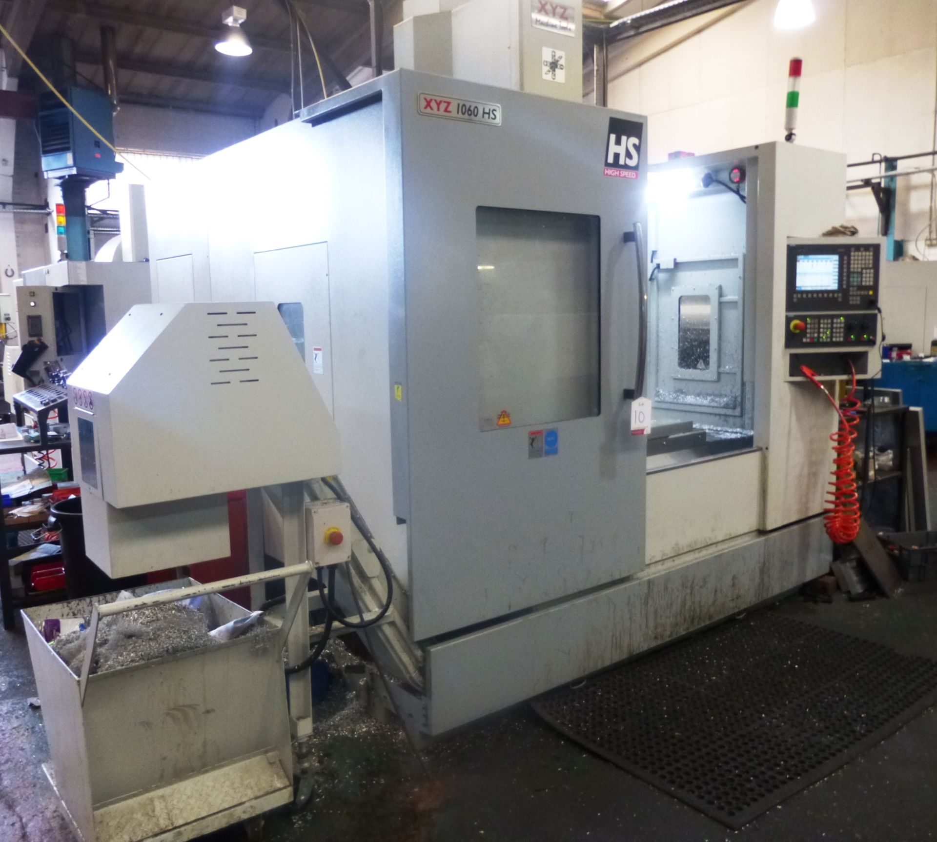 2015 | XYZ 1060 HS VMC Vertical machining centre w - Image 3 of 16