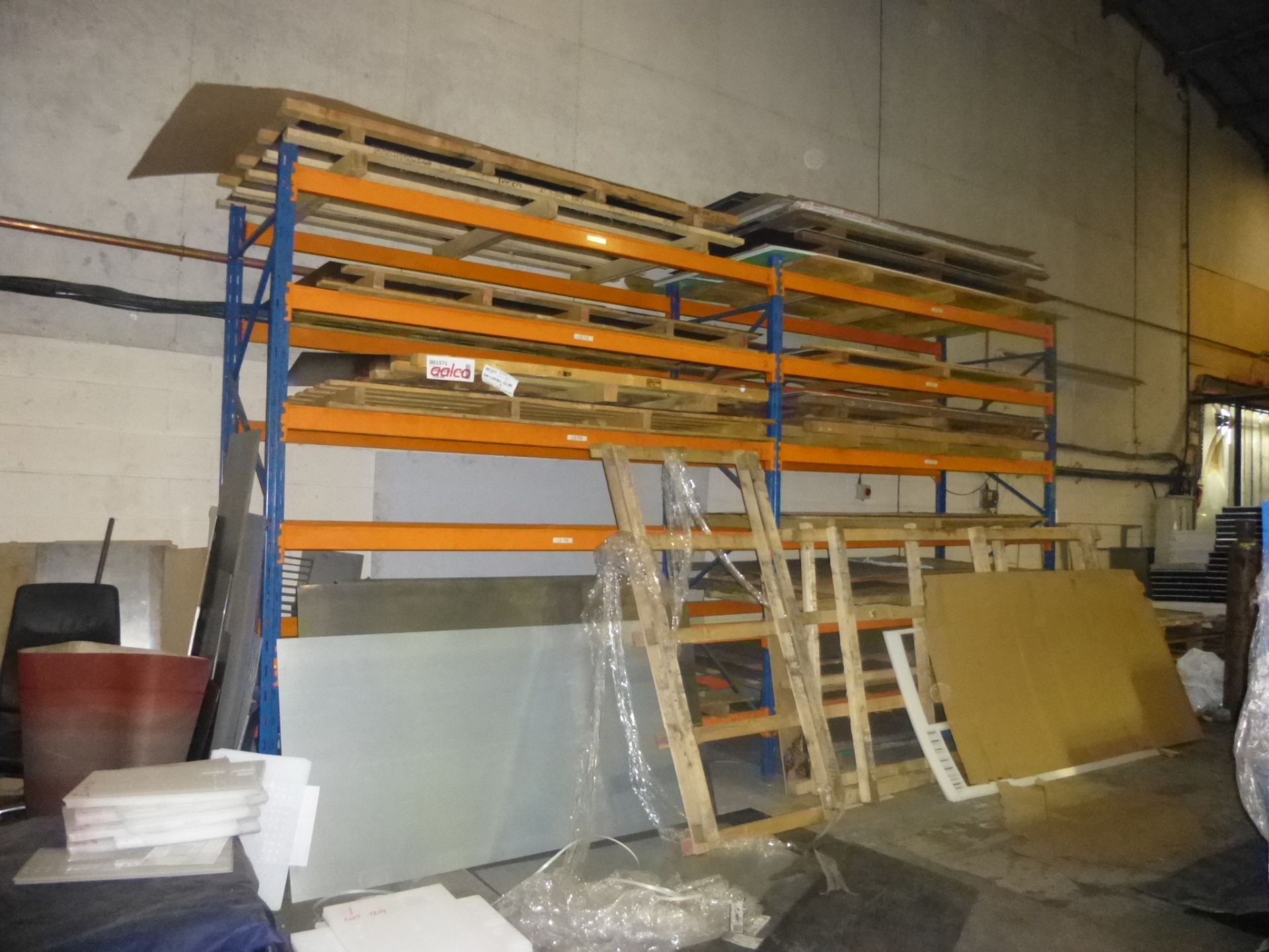 2 Bays adjustable boltless racking (14 x Pairs cross beams, 3 x end frames) - Image 2 of 2