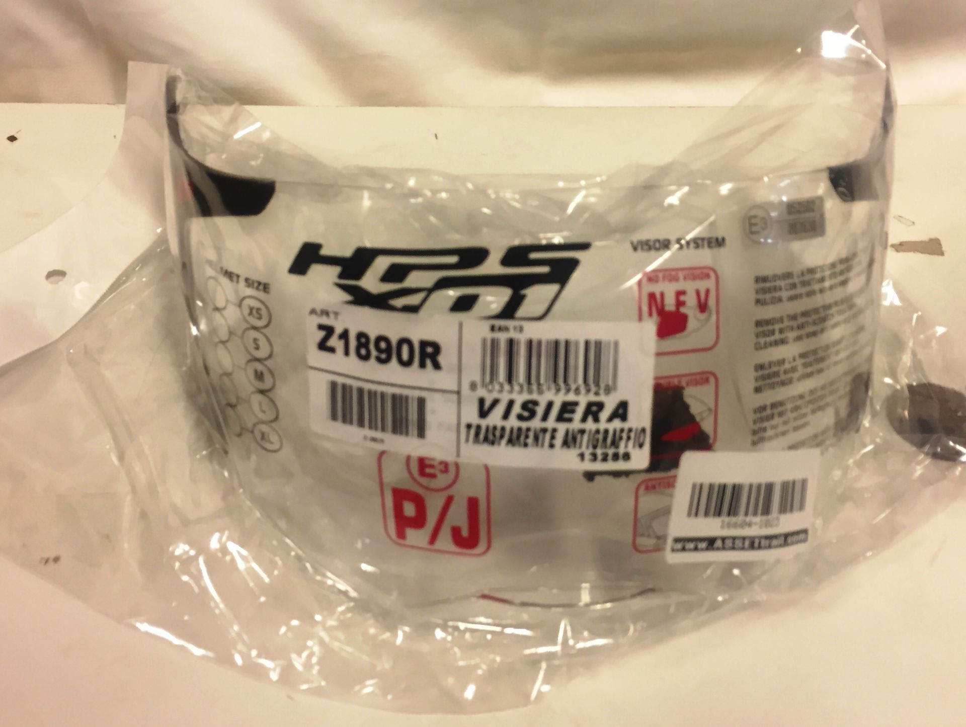 3 x Givi X01 Visor Transparent Non-Scratch Visor | Total RRP£44.97 - Bild 2 aus 3