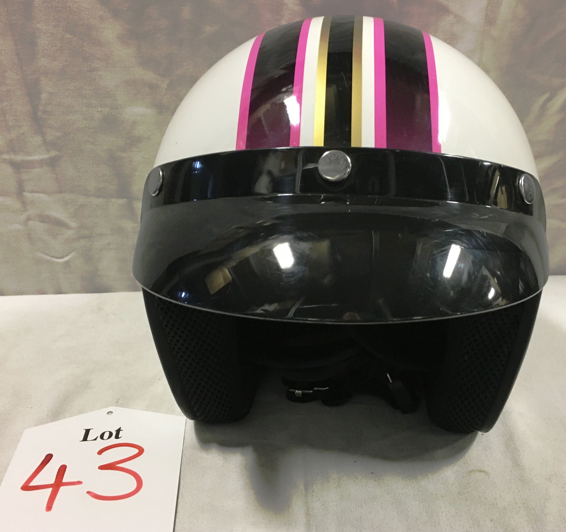 Viper Street Open Face Motorcycle Helmet | Size: S - Image 3 of 4