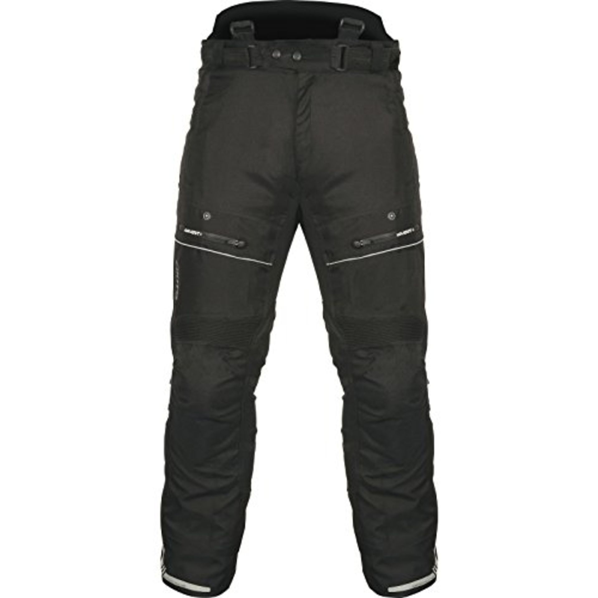 Mens Akito Latitude Motorcycle Trousers | Black | Size: Large | RRP£119.99