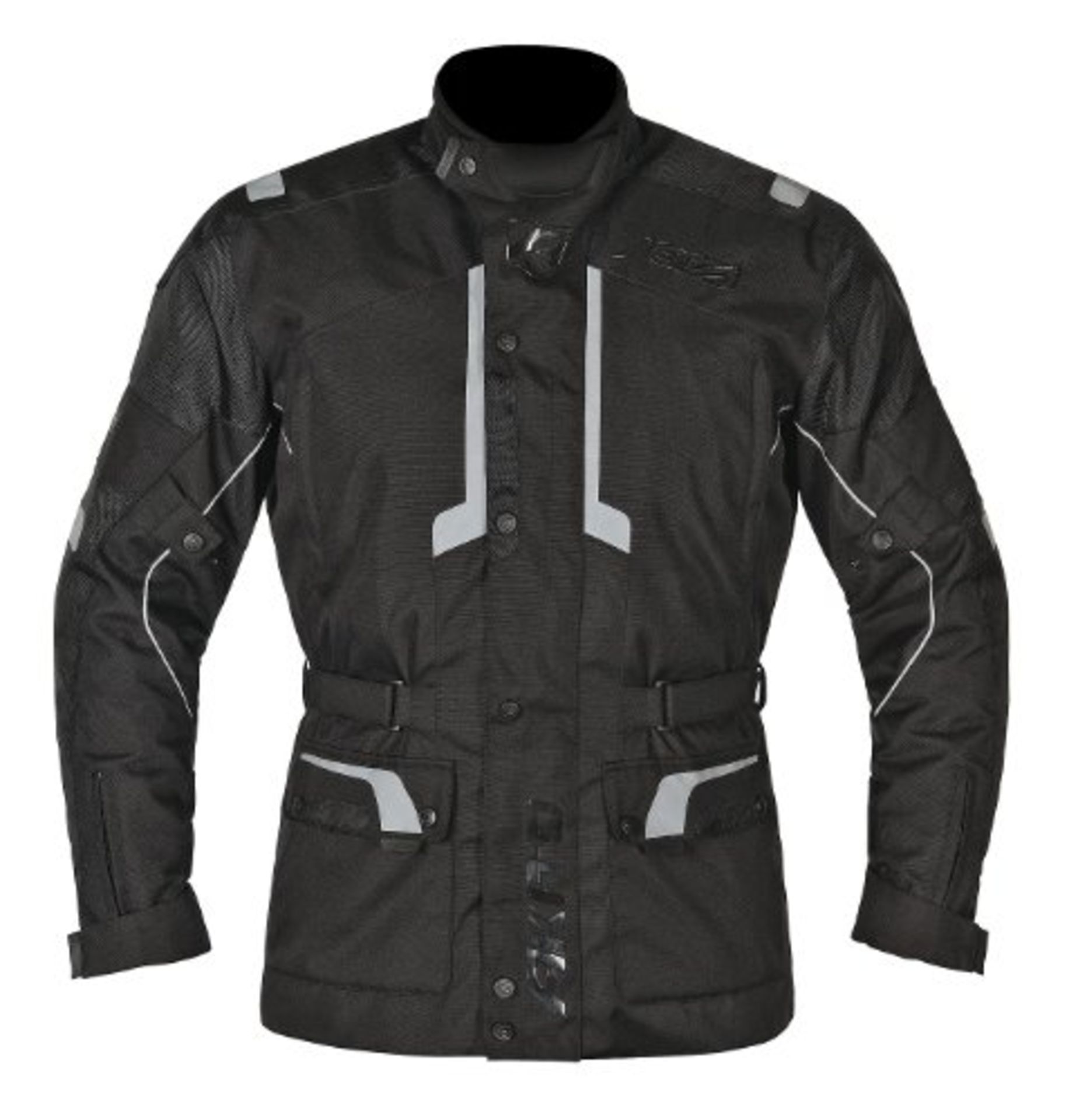 Mens Akito Terra Motorcycle Jacket | Black | Size: XXX-Large | RRP£119.99