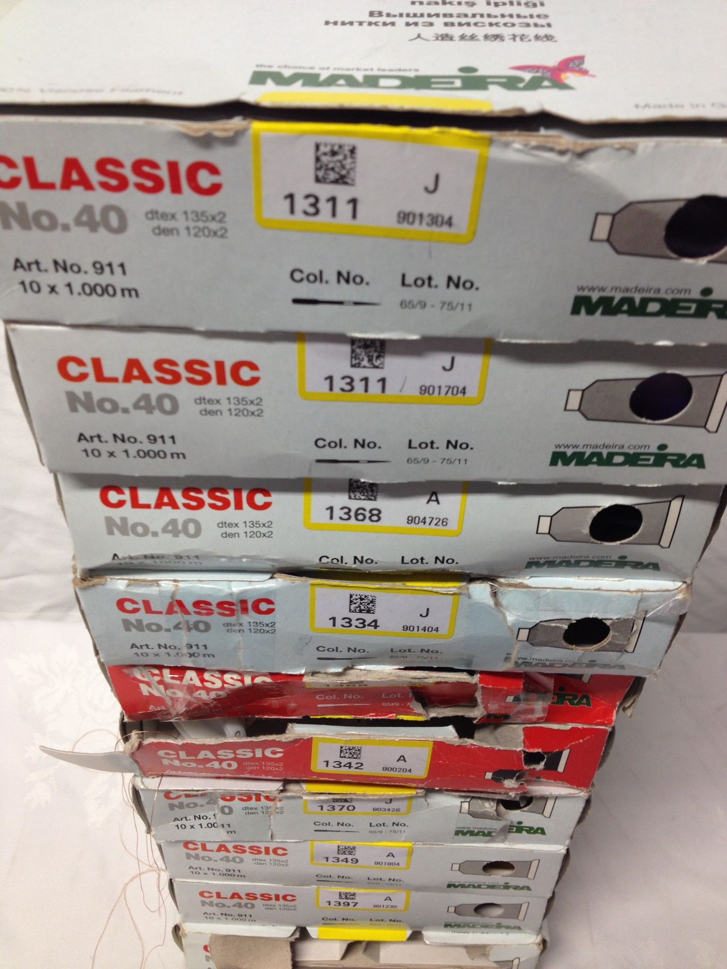 Madeira Classic 40 Viscose Embroidery Rayon x50 Boxes - Image 3 of 7