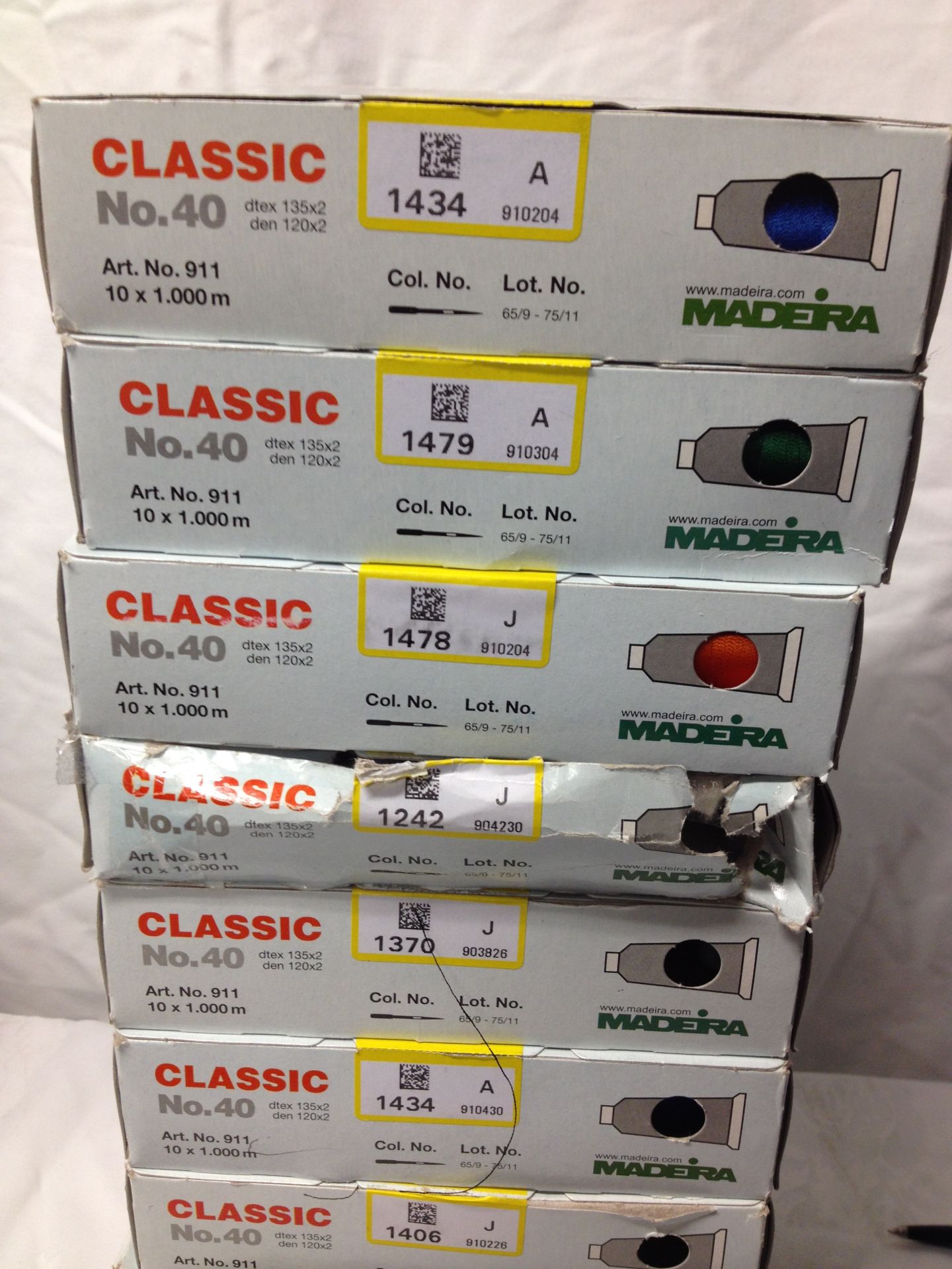 Madeira Classic 40 Viscose Embroidery Rayon x50 Boxes - Image 6 of 7