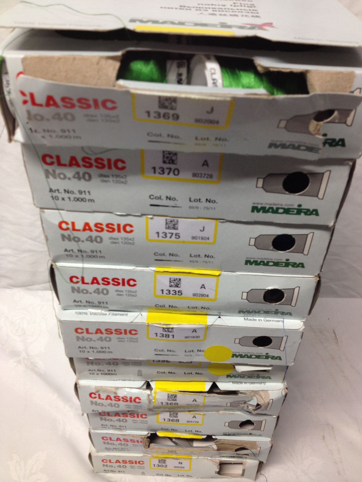 Madeira Classic 40 Viscose Embroidery Rayon x50 Boxes - Image 4 of 7