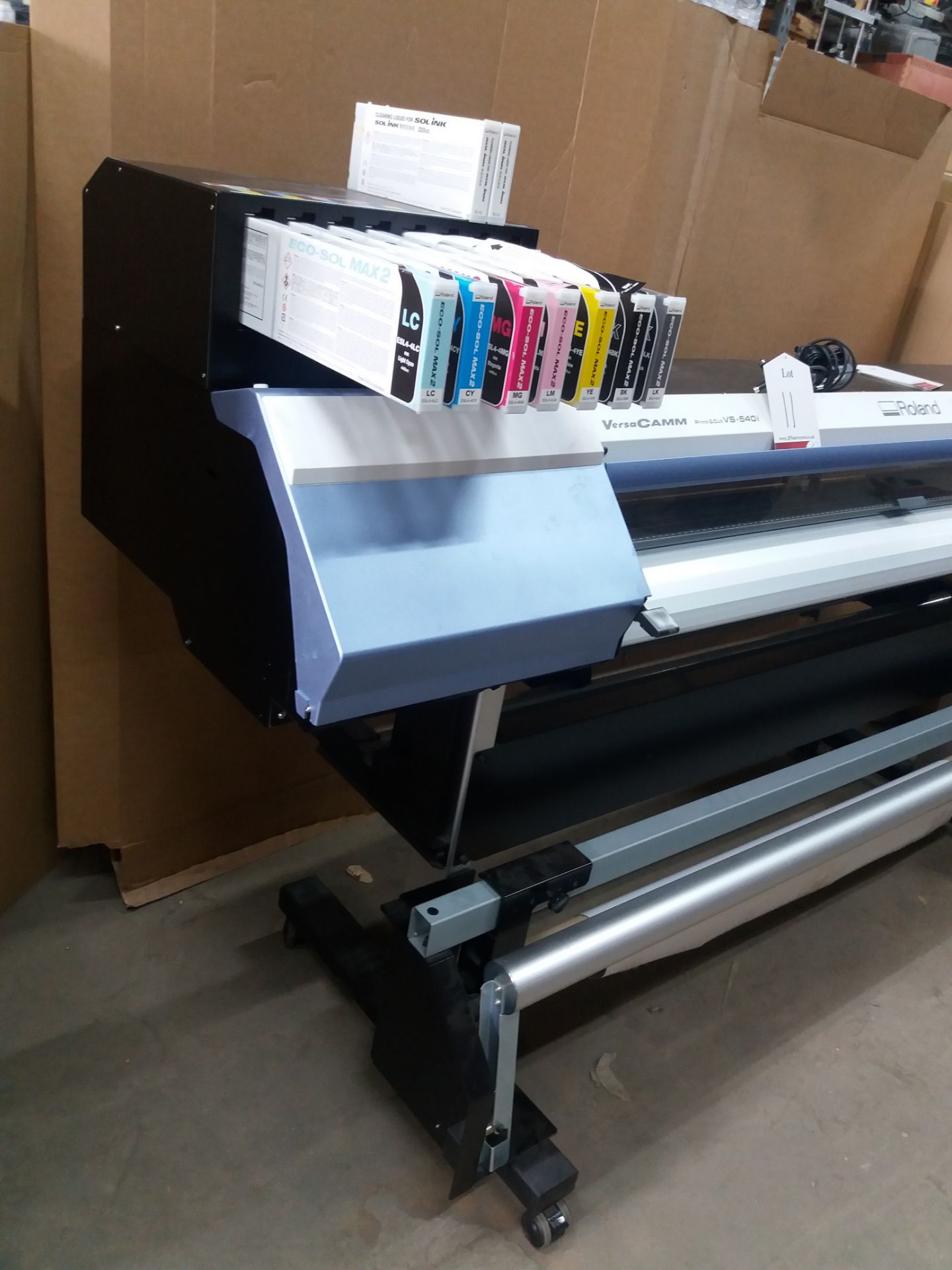 Roland Versa Camm Print and Cut Vinyl Printer and Cutter Model: VS-5401 - Image 5 of 9