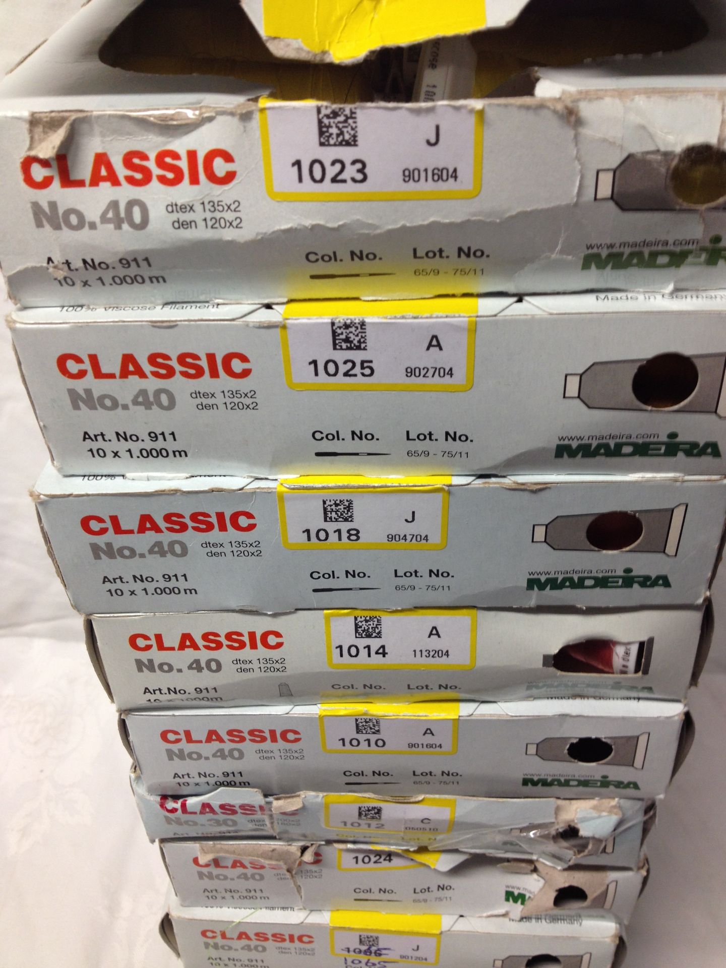 Madeira Classic 40 Viscose Embroidery Rayon x50 Boxes - Image 5 of 7