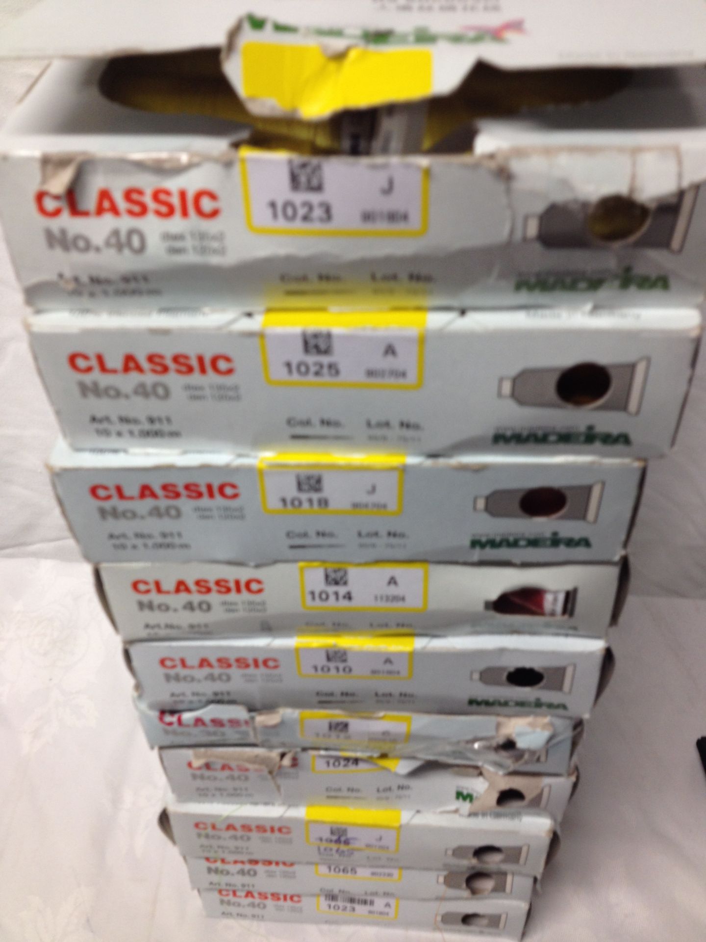 Madeira Classic 40 Viscose Embroidery Rayon x50 Boxes - Image 4 of 7