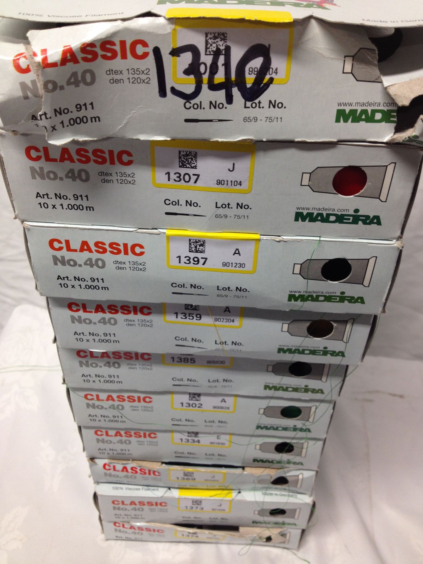 Madeira Classic 40 Viscose Embroidery Rayon x50 Boxes - Image 5 of 7