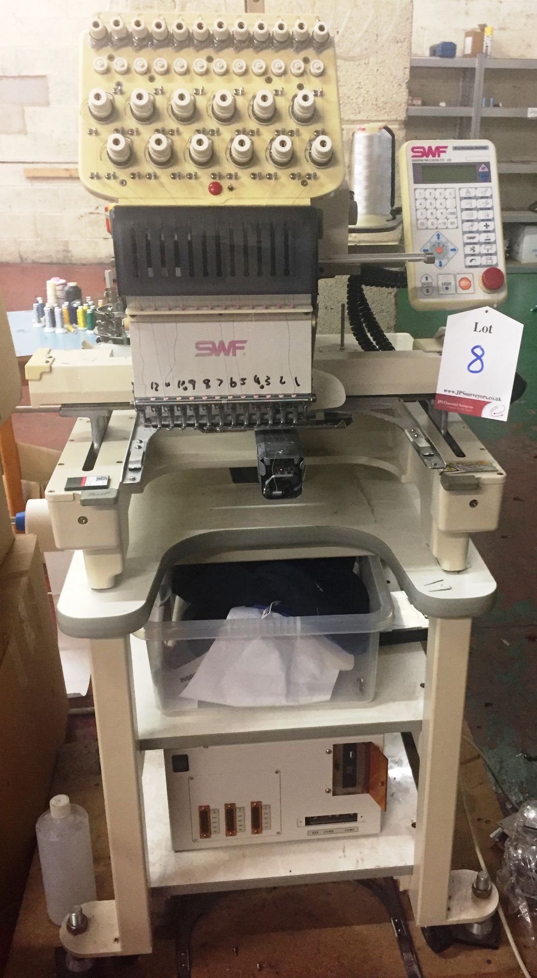 SWF Single Head Embroidery Machine Model: SWF/B-T1201C