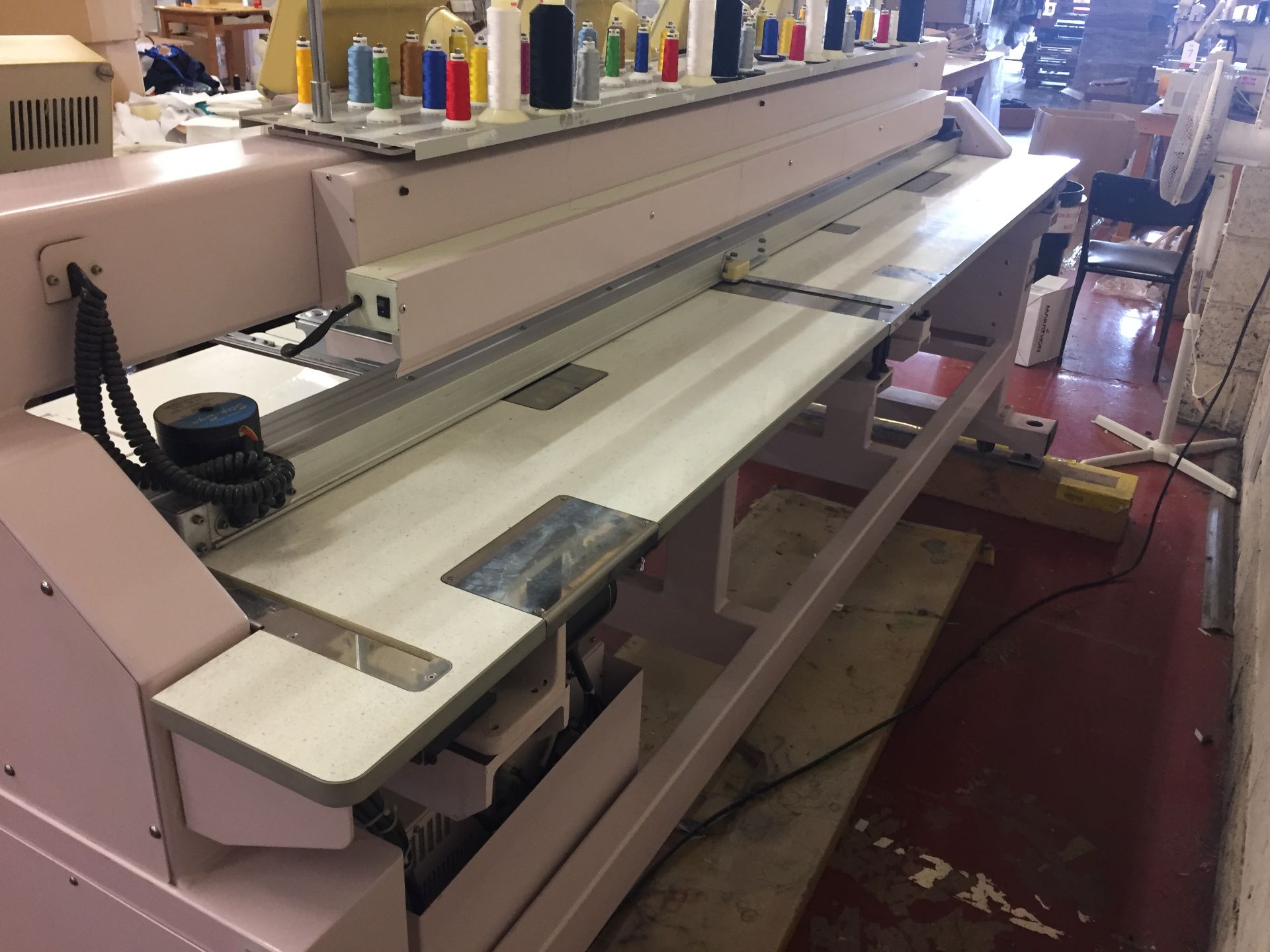 SWF 4 Head Embroidery Machine Model: SWF/A-UK120445 - Image 10 of 11