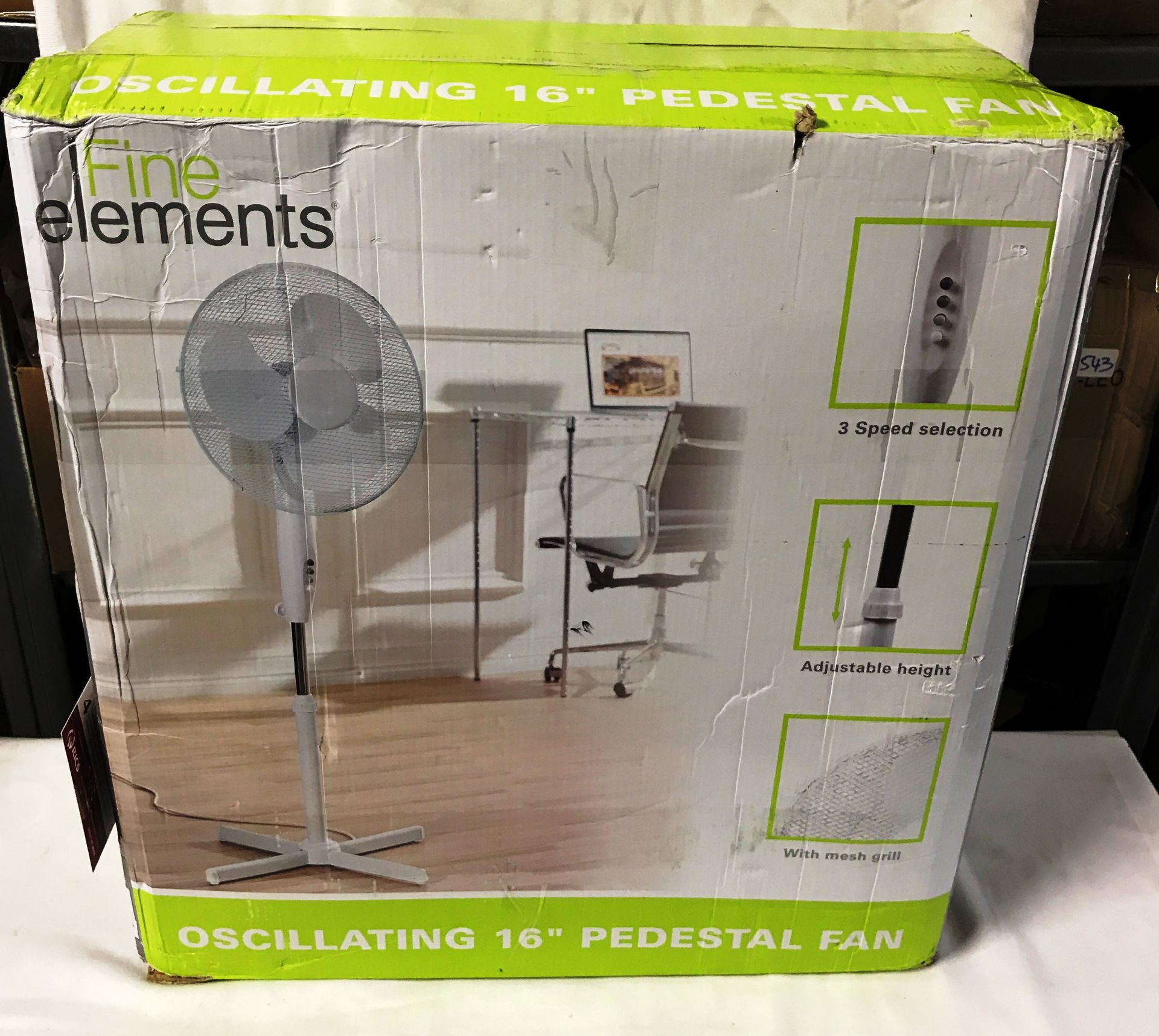 3 x Freestanding Fans (UNTESTED) - Image 2 of 2