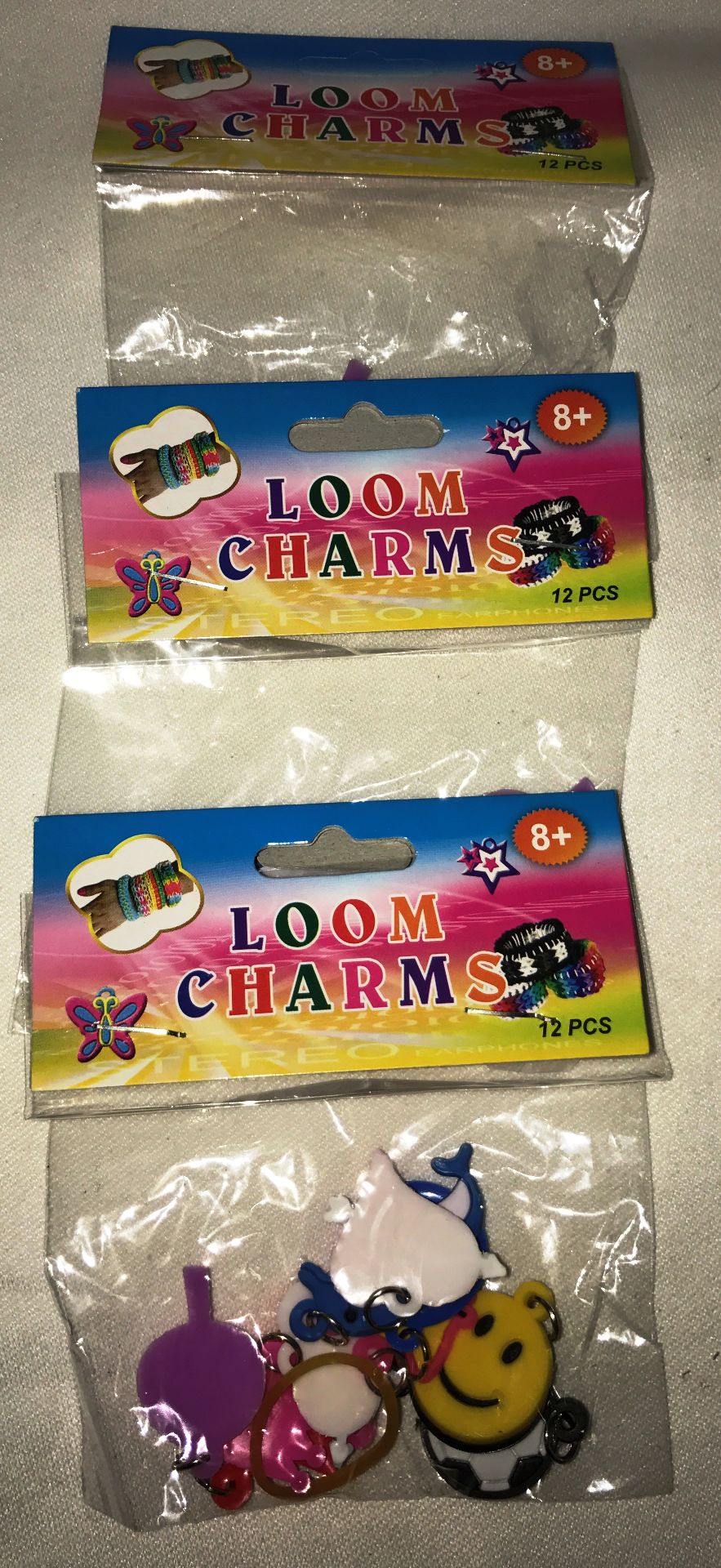 60 x Packs of Loom Charms - 12 pieces per pack - Image 2 of 2