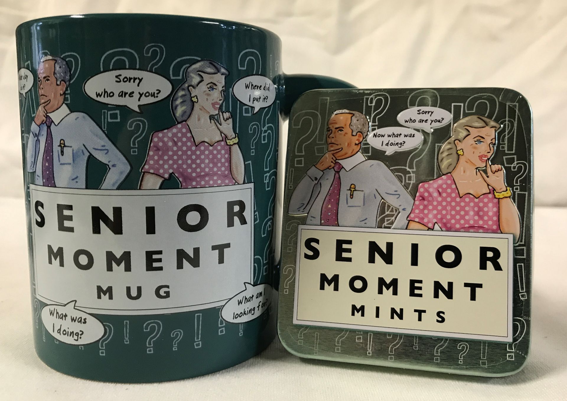 64 x Senior Moment Mugs