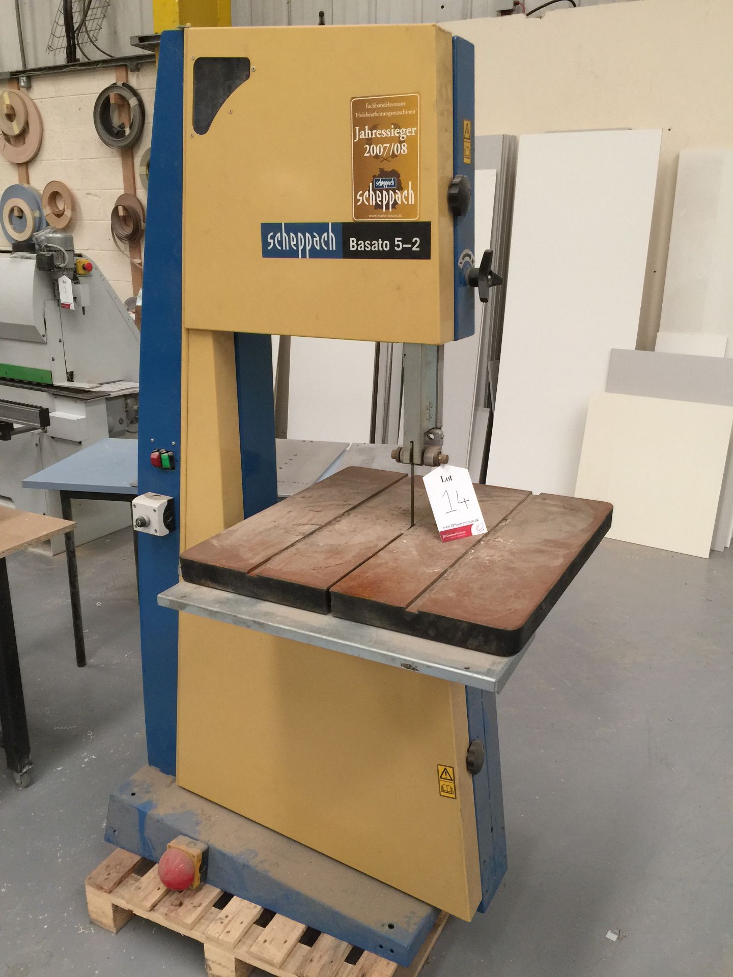 Scheppach Vertical Bandsaw | Model: BASATO 5-2 | S/N: 6298