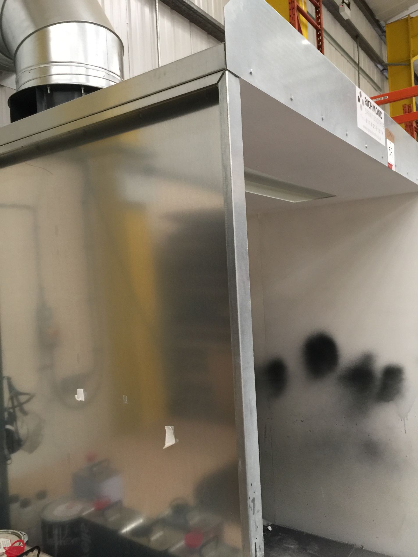 Richmond Spray Booth (220 cm wide) with 2 Spray Guns - Image 5 of 6