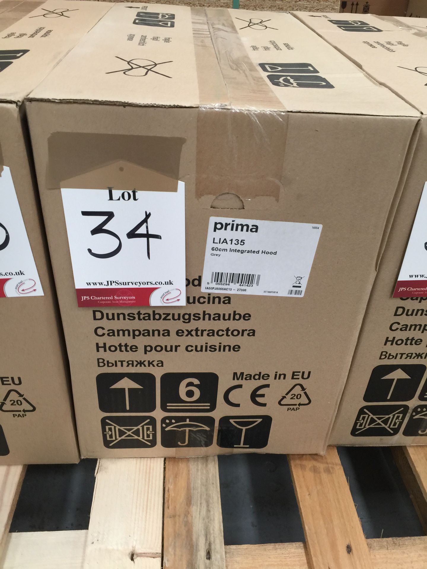 Prima Integrated Cooker Hood (box sealed) | Model: LIA135 | Size: 60 cm