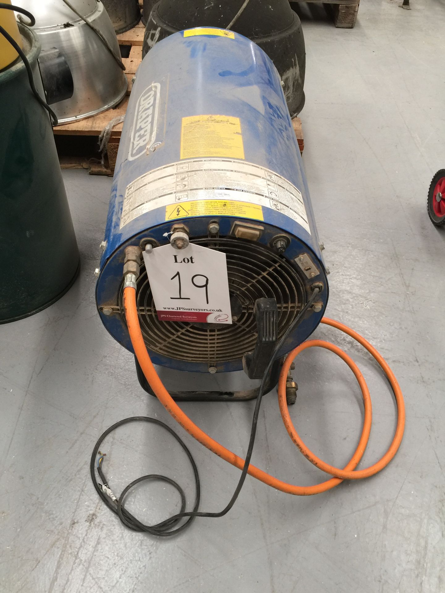 Draper Mobile Blower Heater - Image 2 of 4