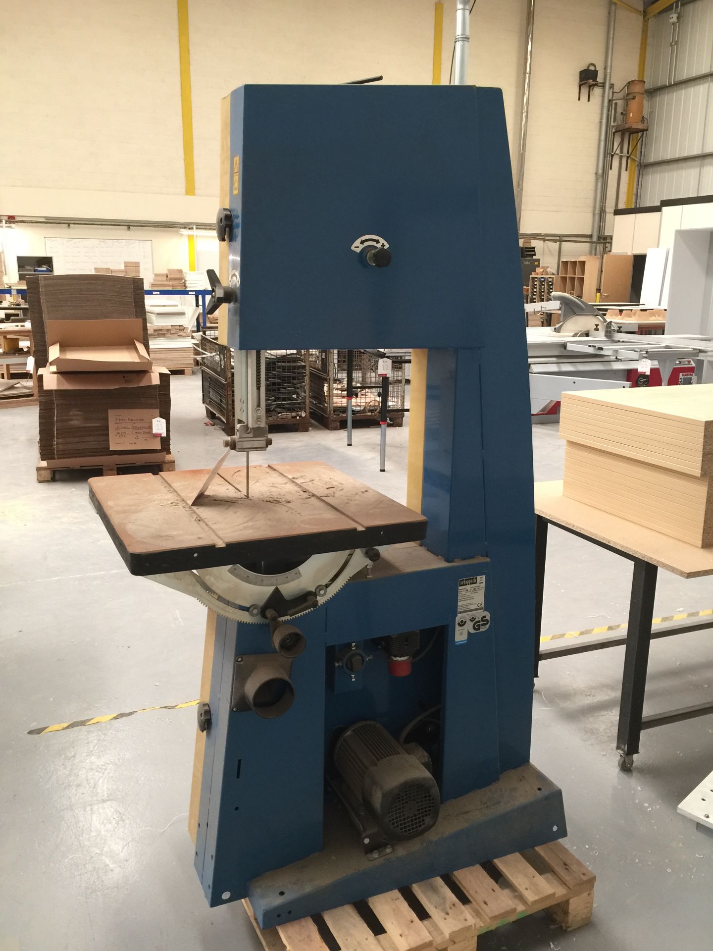 Scheppach Vertical Bandsaw | Model: BASATO 5-2 | S/N: 6298 - Image 6 of 10