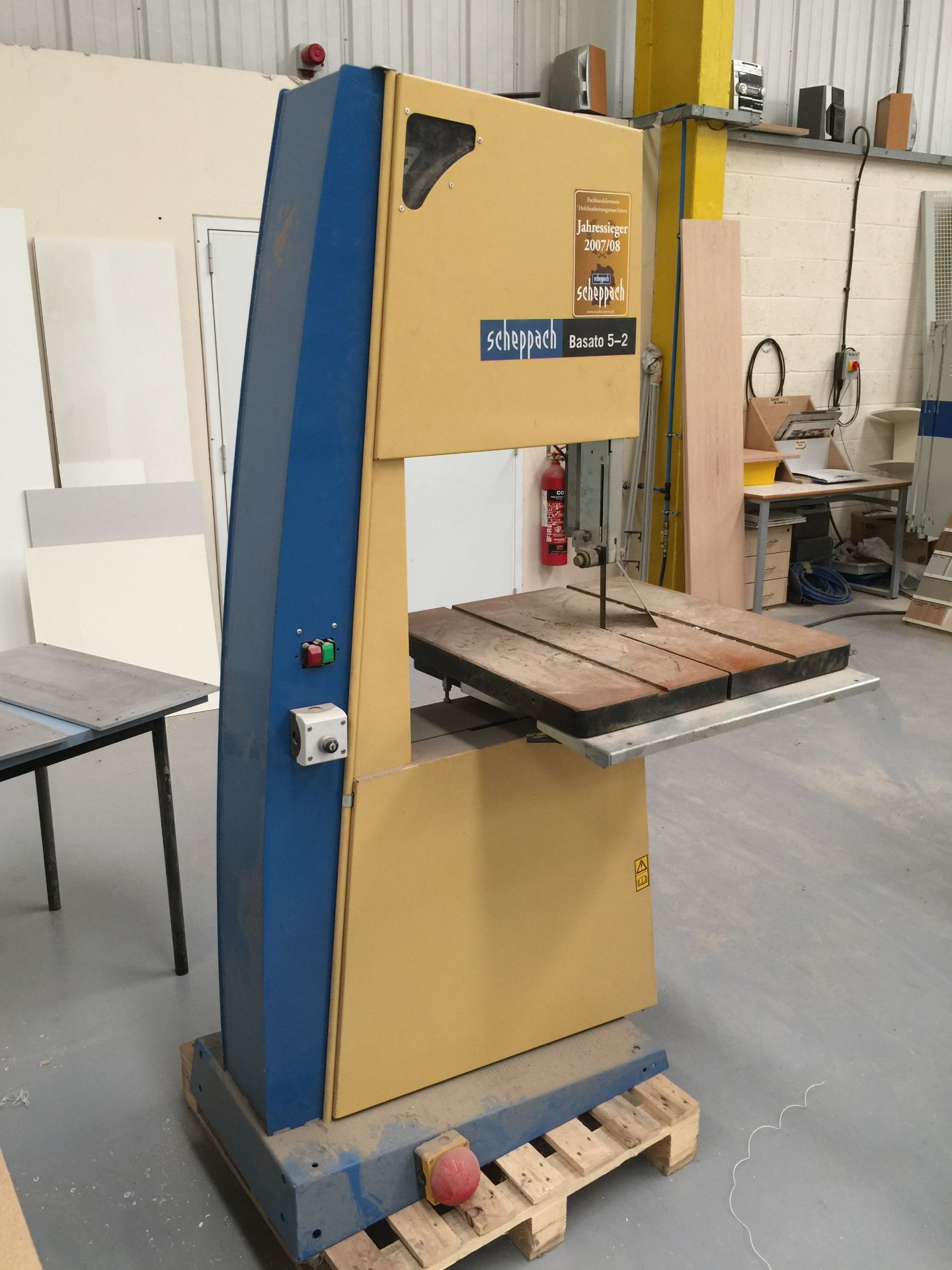 Scheppach Vertical Bandsaw | Model: BASATO 5-2 | S/N: 6298 - Image 4 of 10