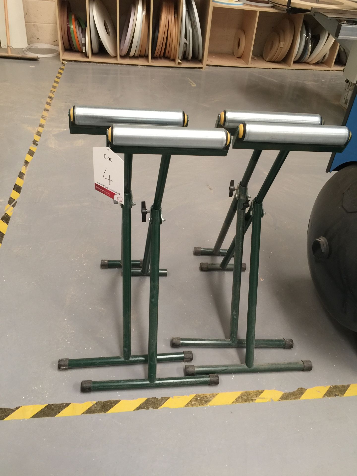 2 x Pair of Roller Stands - Image 2 of 2