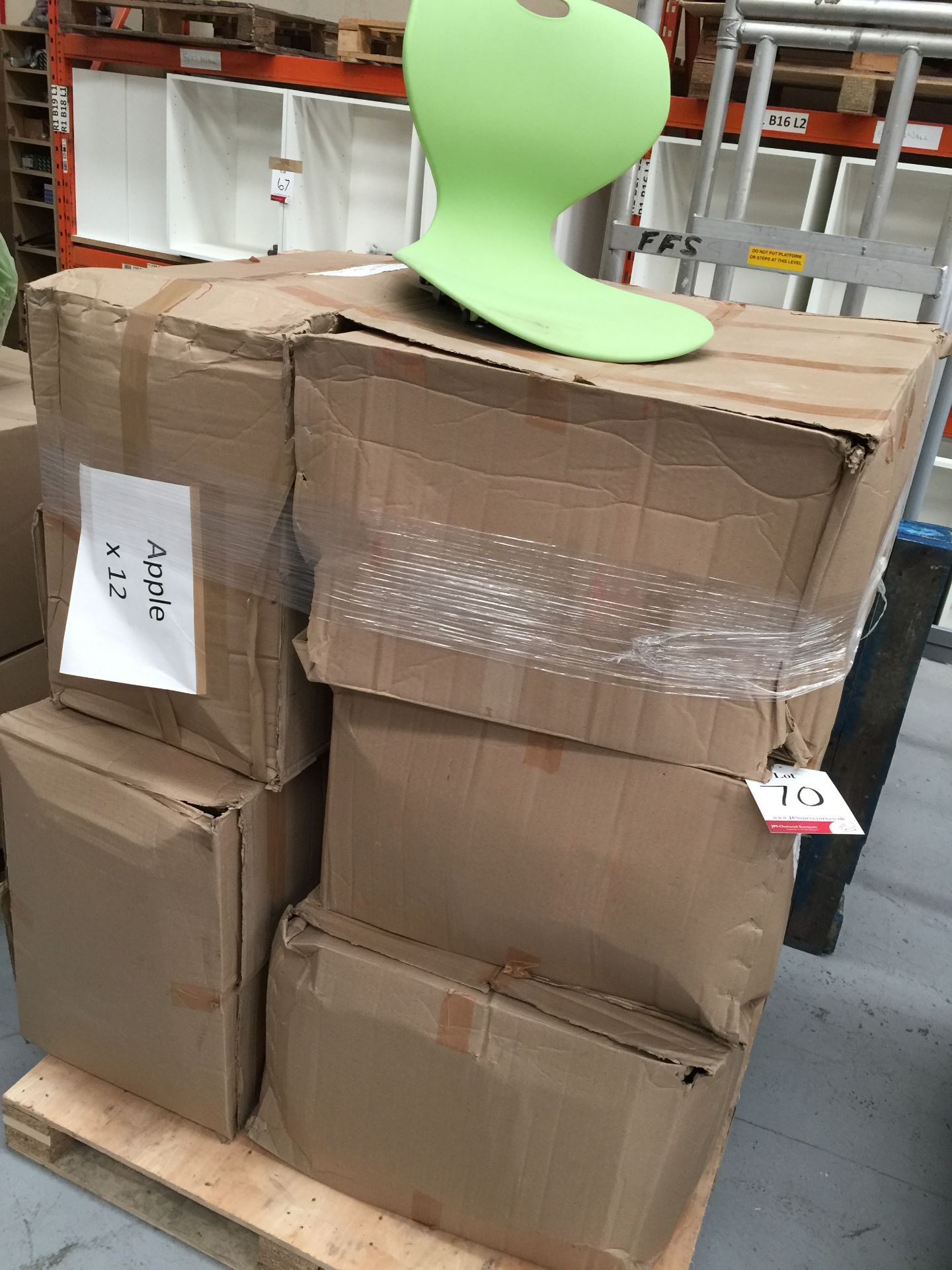 60 Chair Shells (5 boxes) - Apple