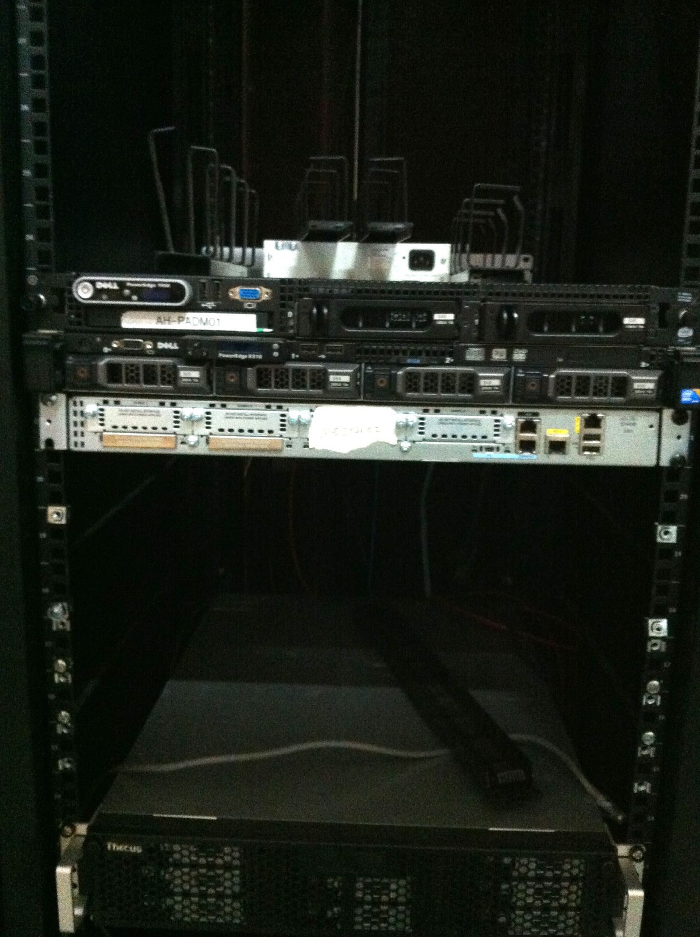 APC Black Server Cabinet with Contents - Image 3 of 14