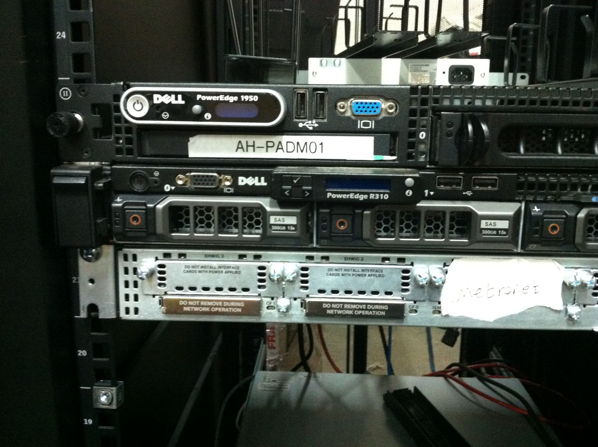 APC Black Server Cabinet with Contents - Image 12 of 14