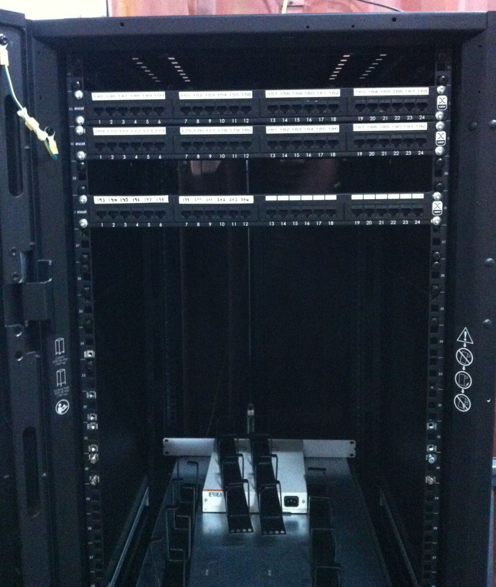 APC Black Server Cabinet with Contents - Image 2 of 14