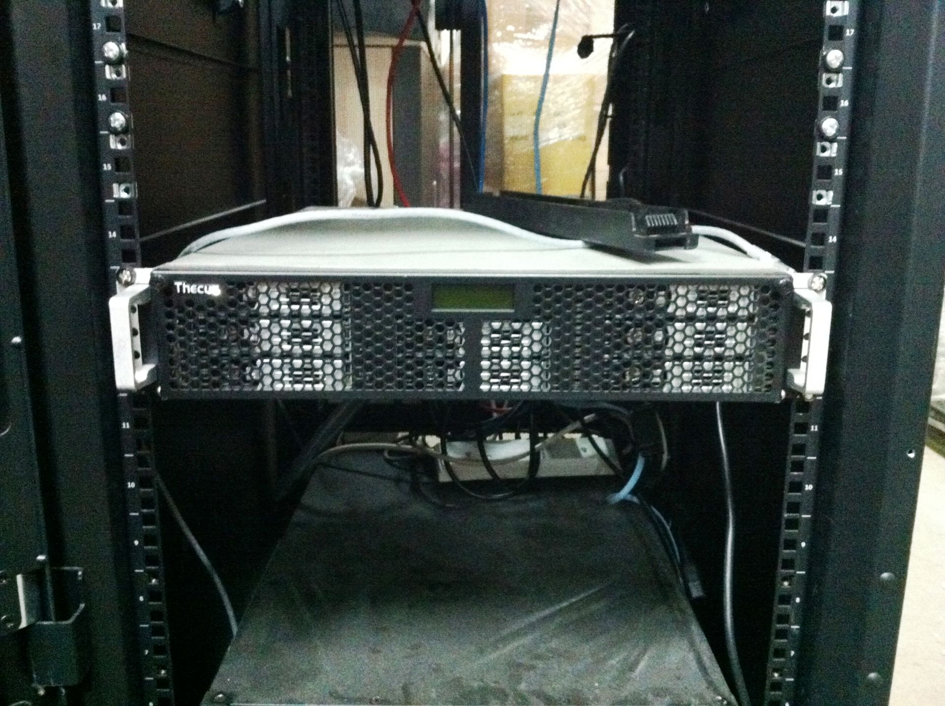 APC Black Server Cabinet with Contents - Image 13 of 14