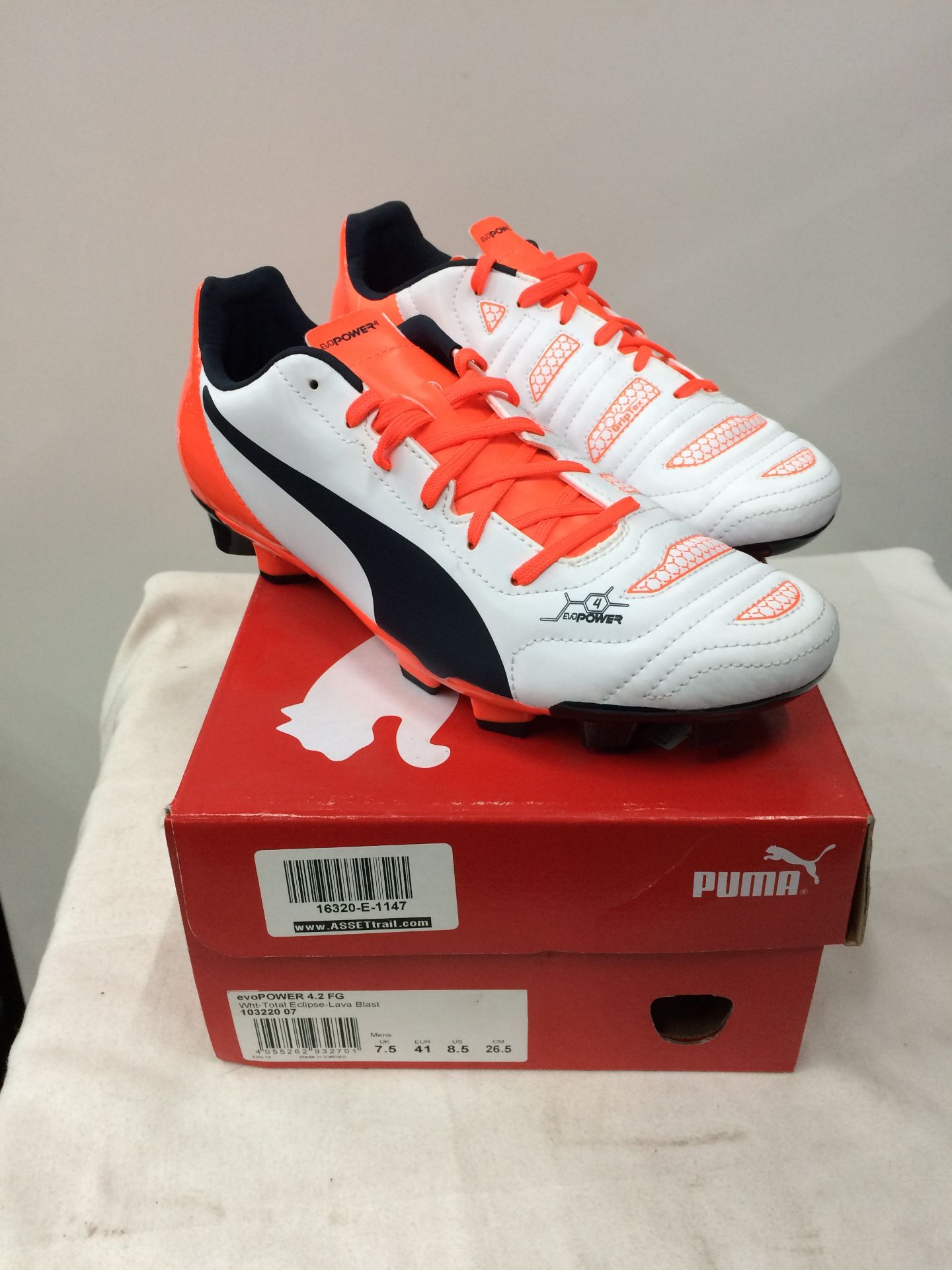 4 X Pairs of Puma Evo Power Football Boots in various sizes and styles - Image 2 of 2