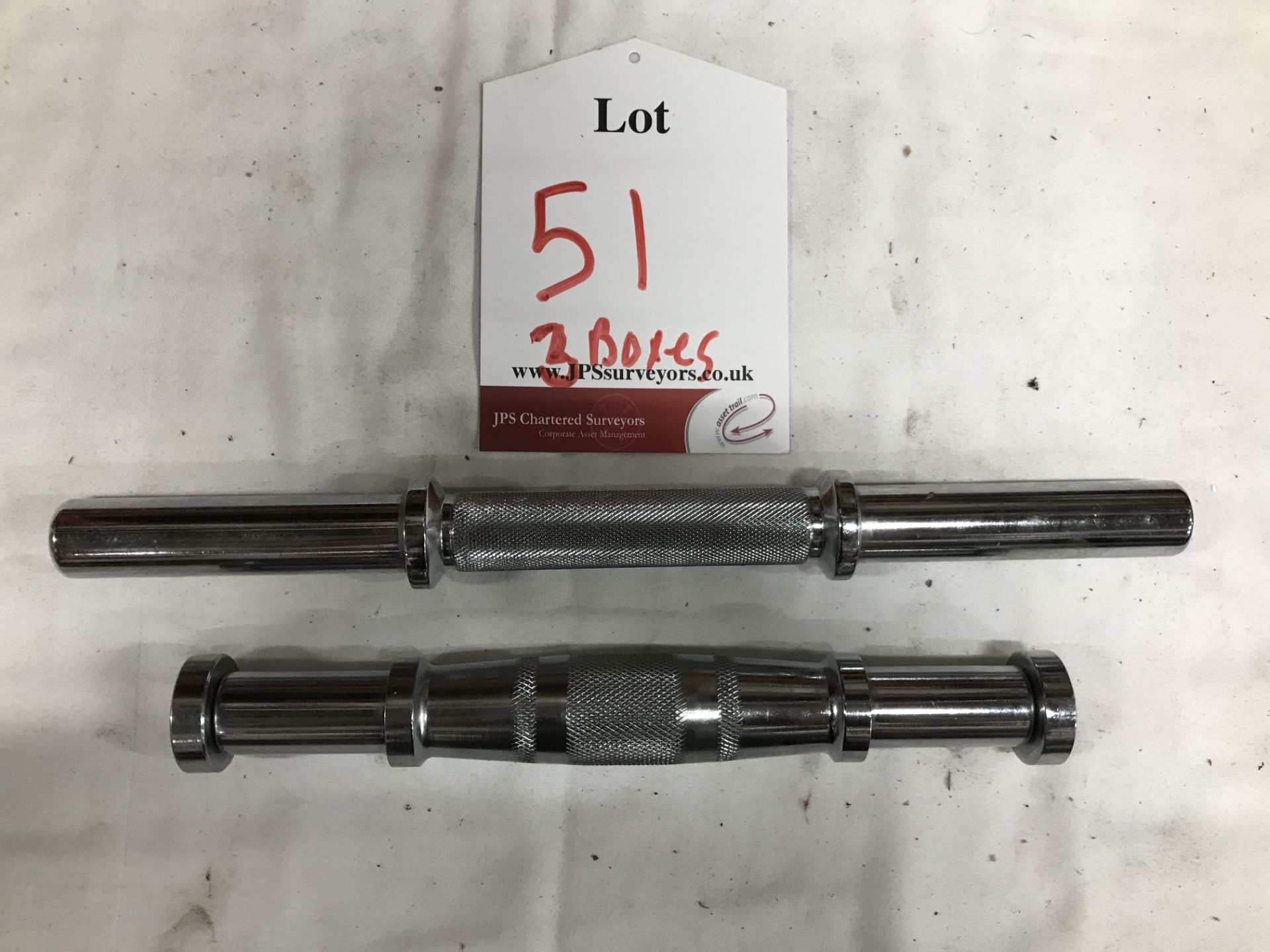 Large Quantity of Weight Dumbell Bars - 3 Boxes