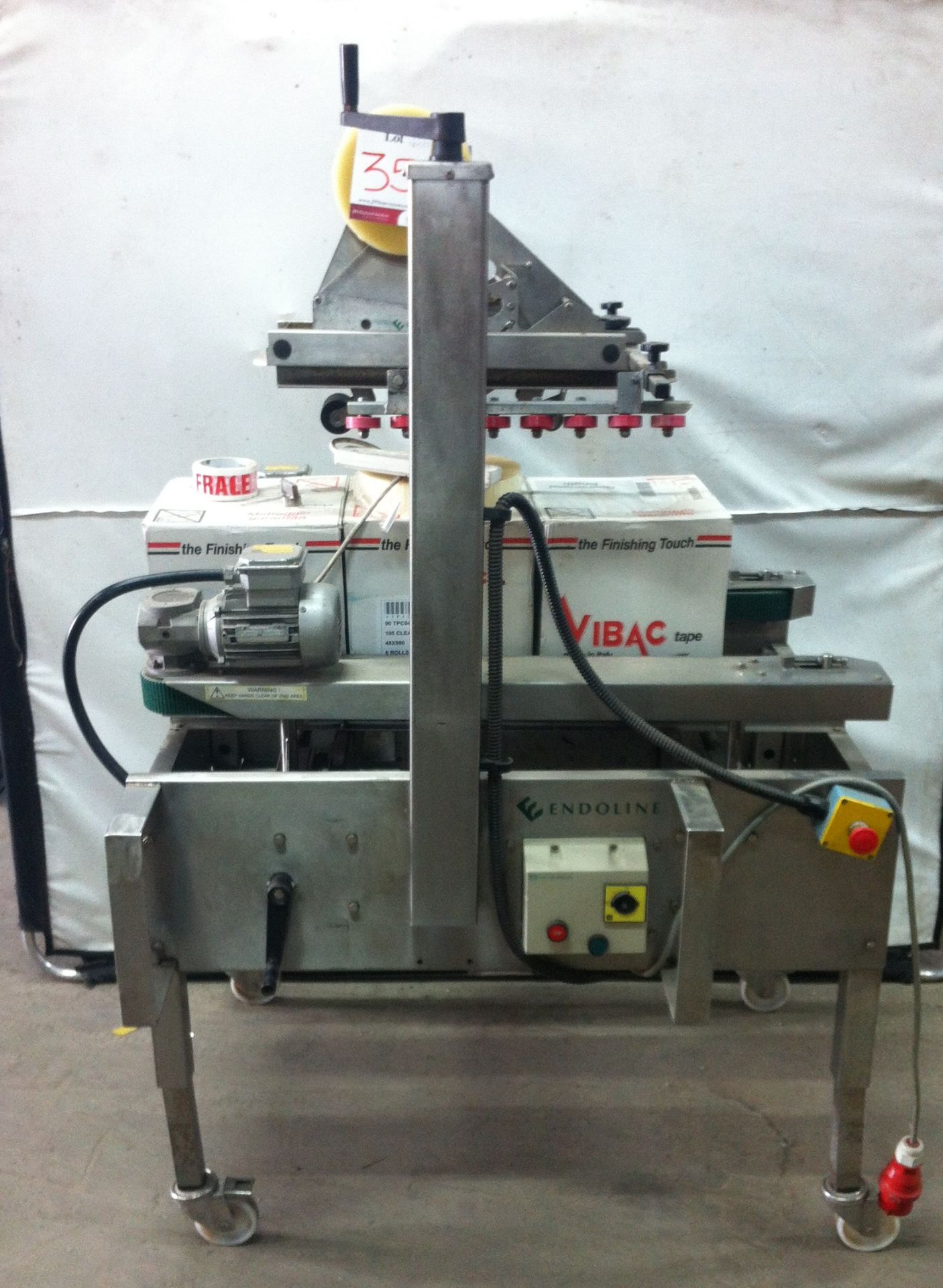 Endoline Machinery Semi-Automatic Case Closer