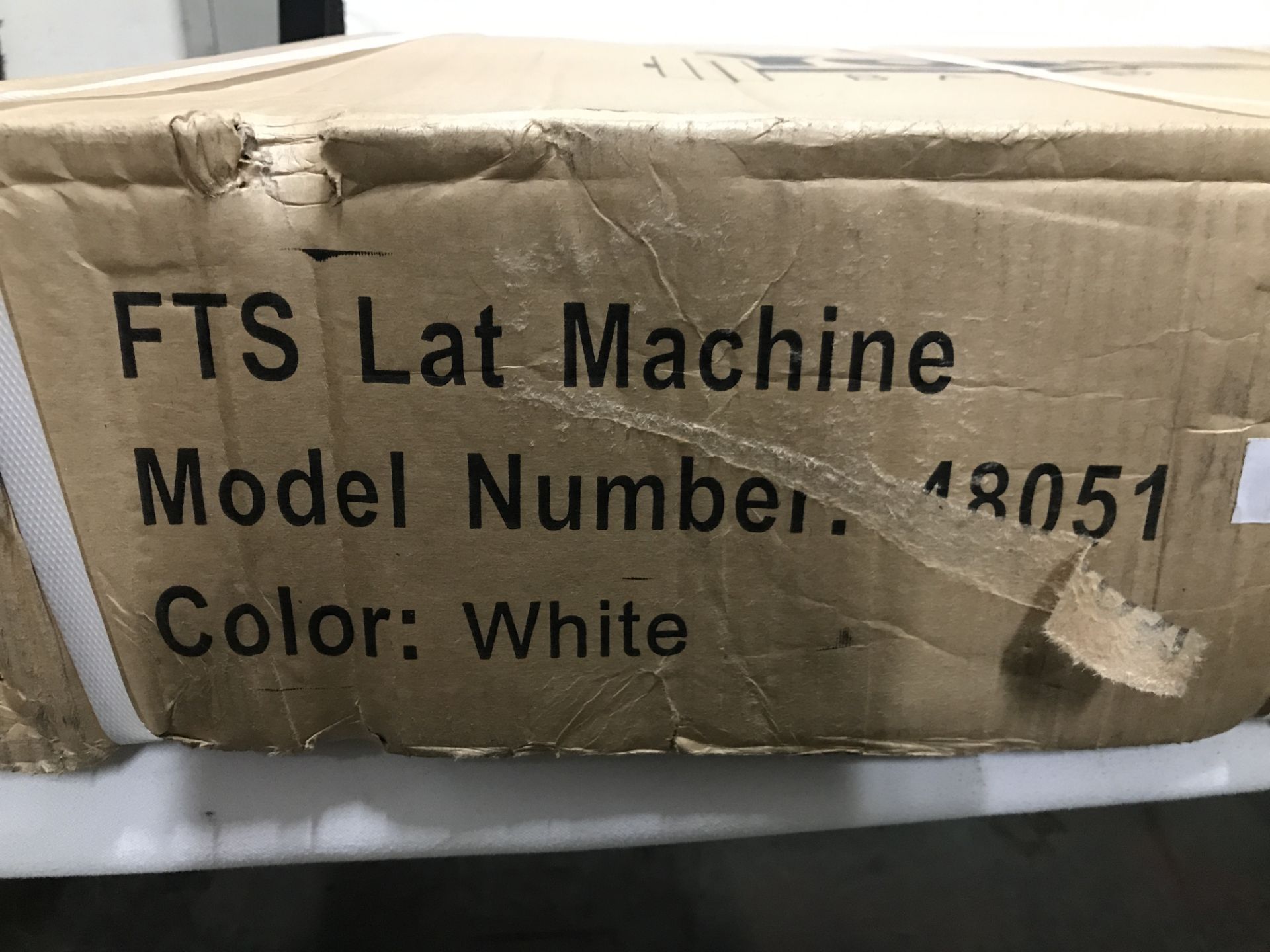 FTS Lat machine - White - 2 Boxes - Image 2 of 2