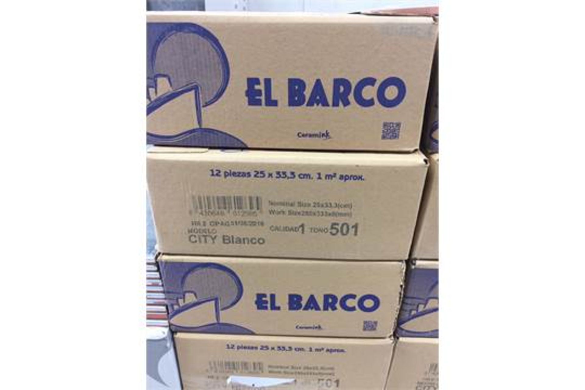 32 x Boxes el Barco City Blanco Tiles - Image 2 of 2